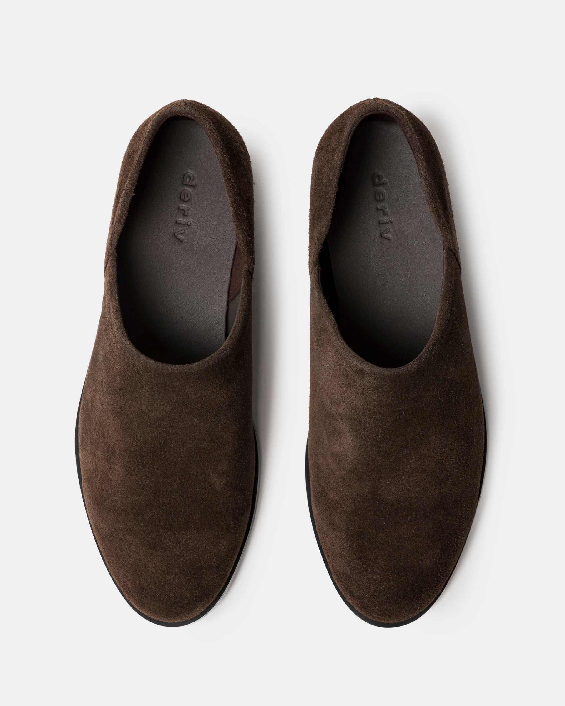 05 Brushed Suede Loafer in Brown