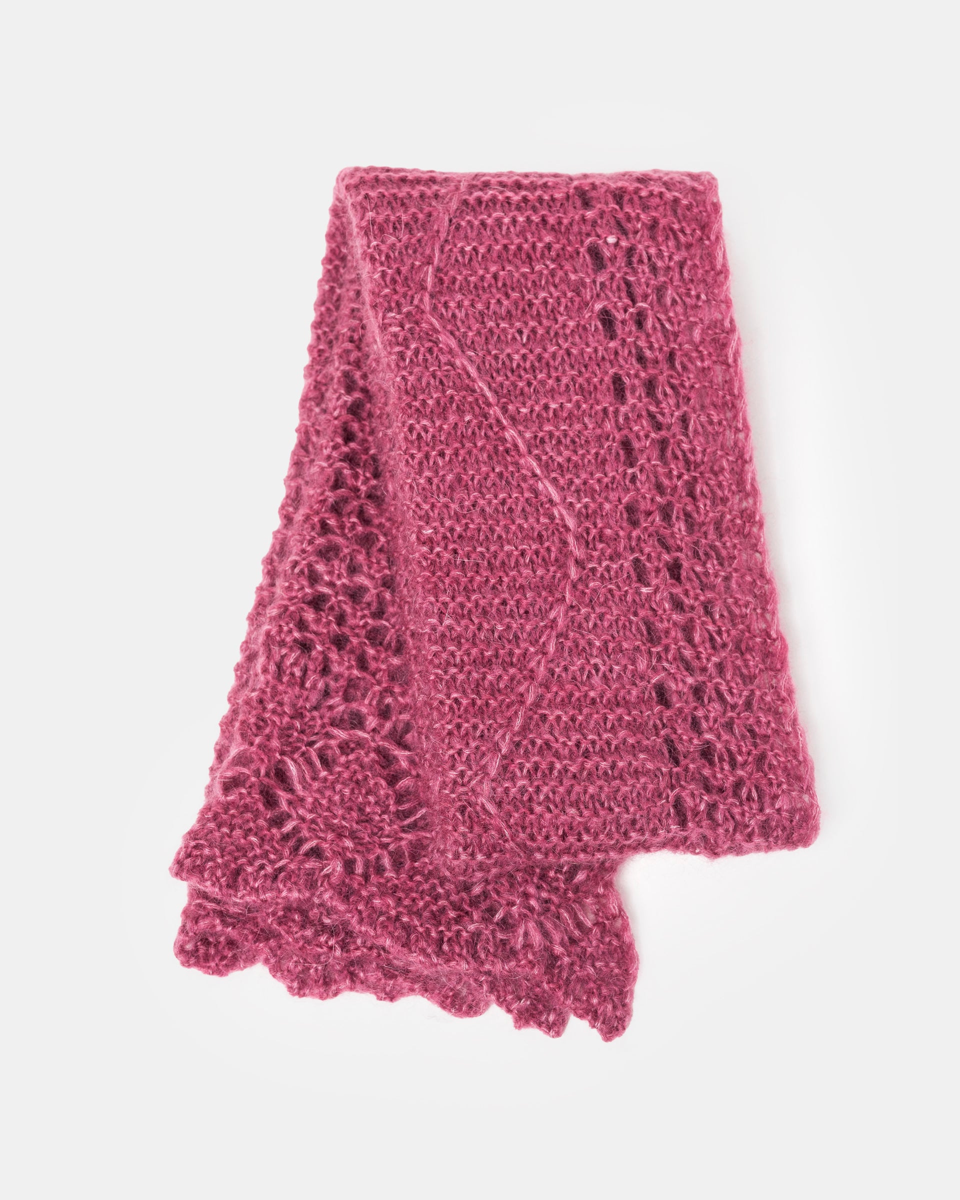 Domestic Scarf in Uncut Ruby