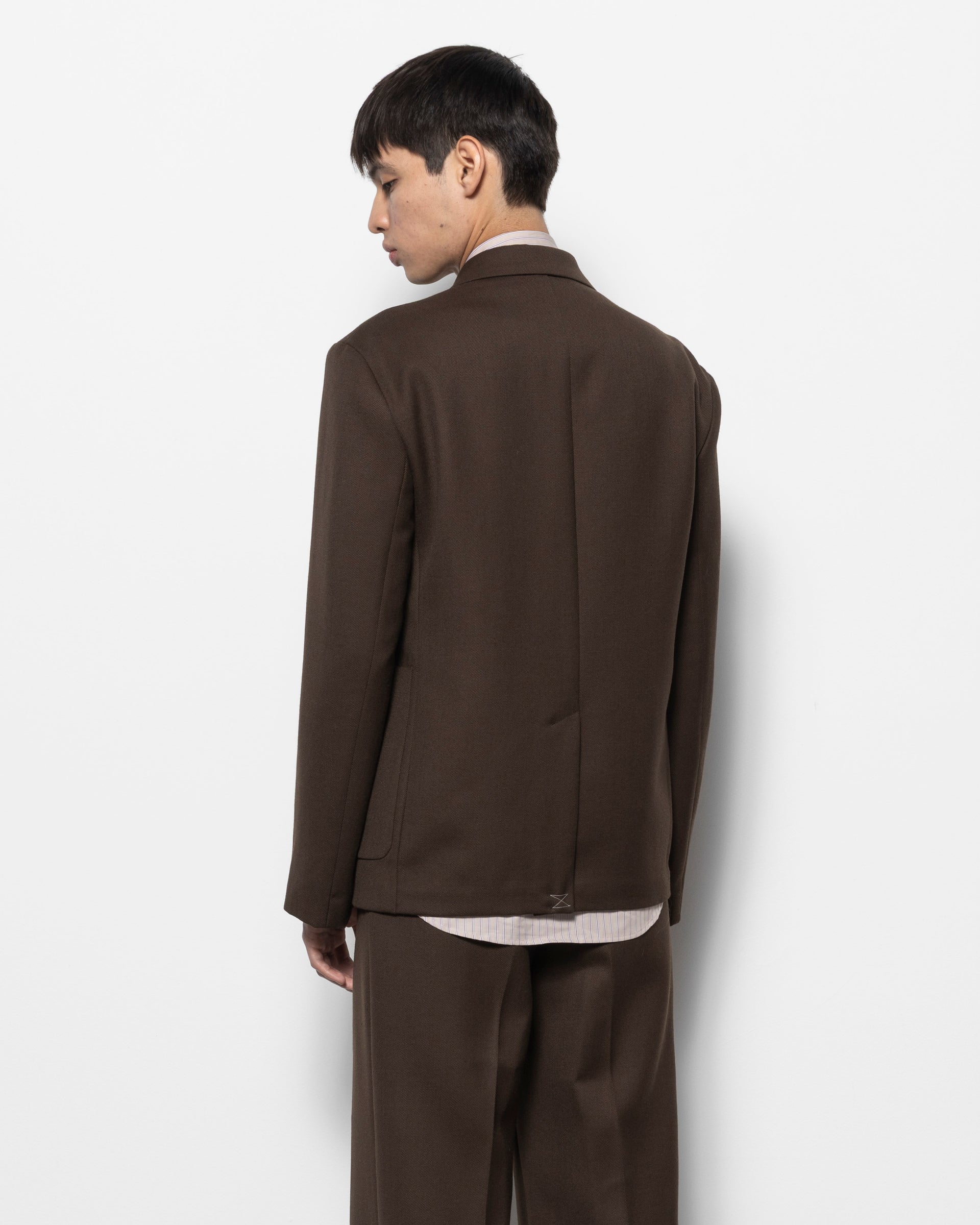 Dries Van Noten Barley Jacket in Mud | Roden Gray