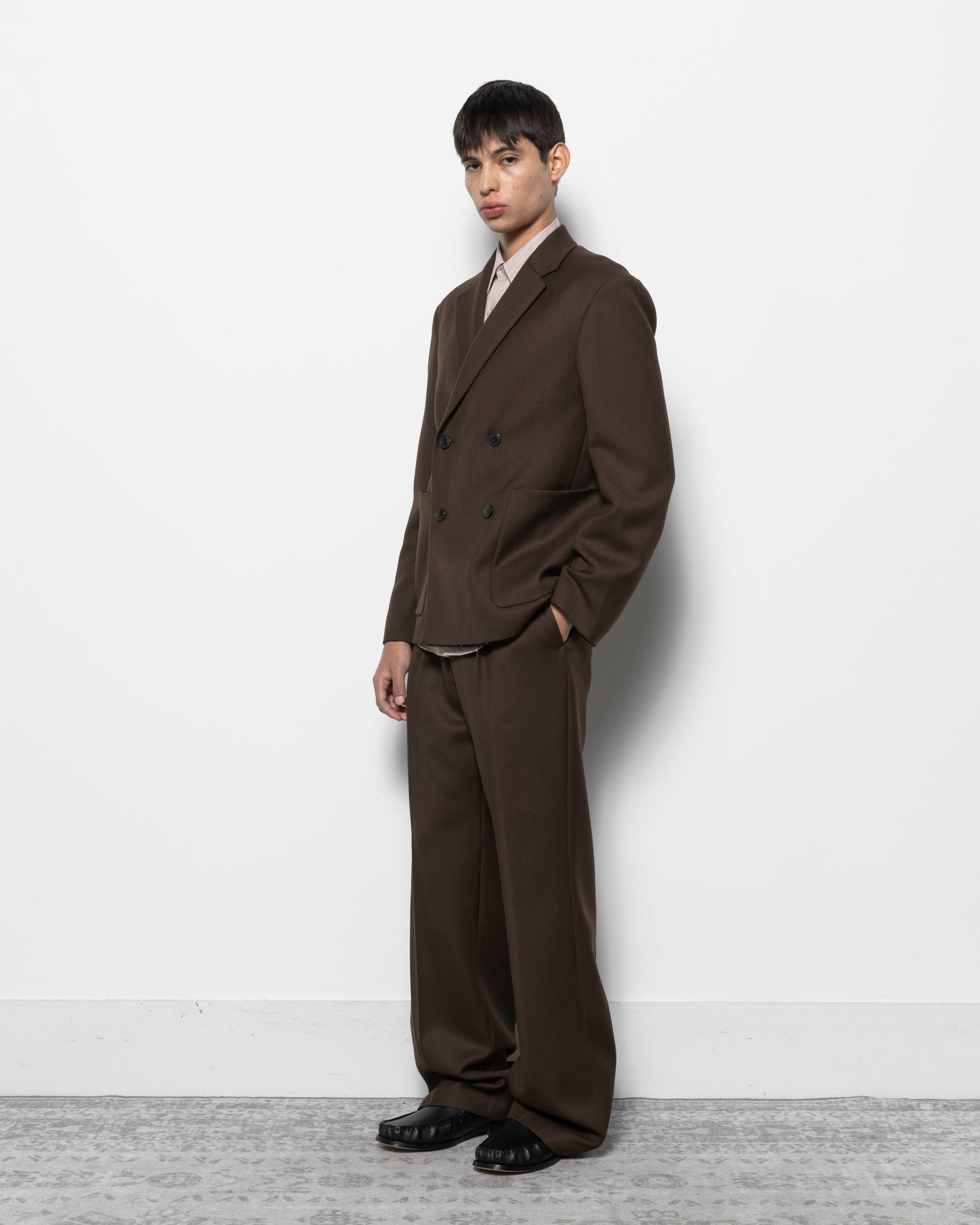 Dries Van Noten Barley Jacket in Mud | Roden Gray