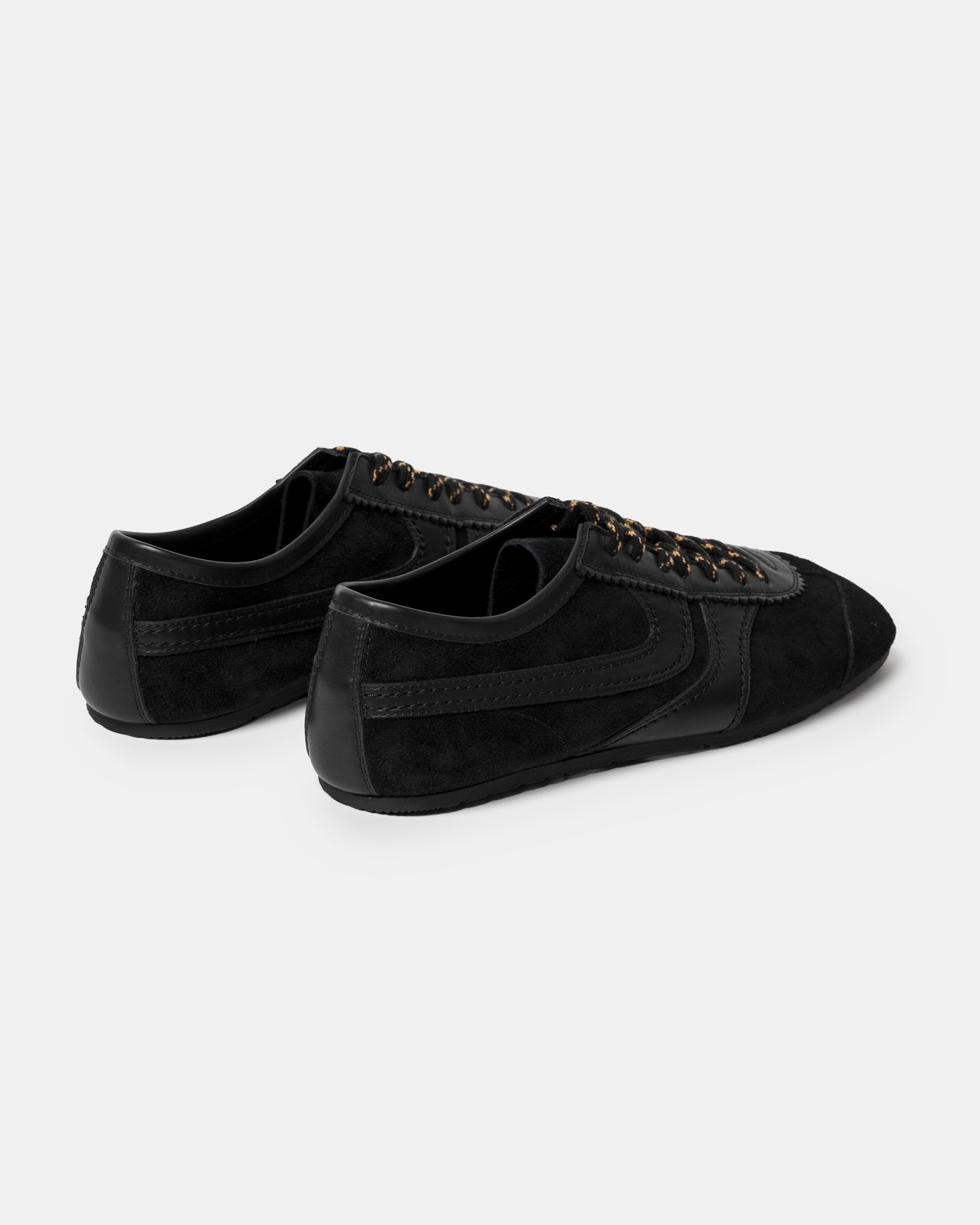 Calf Leather Shoes in Black