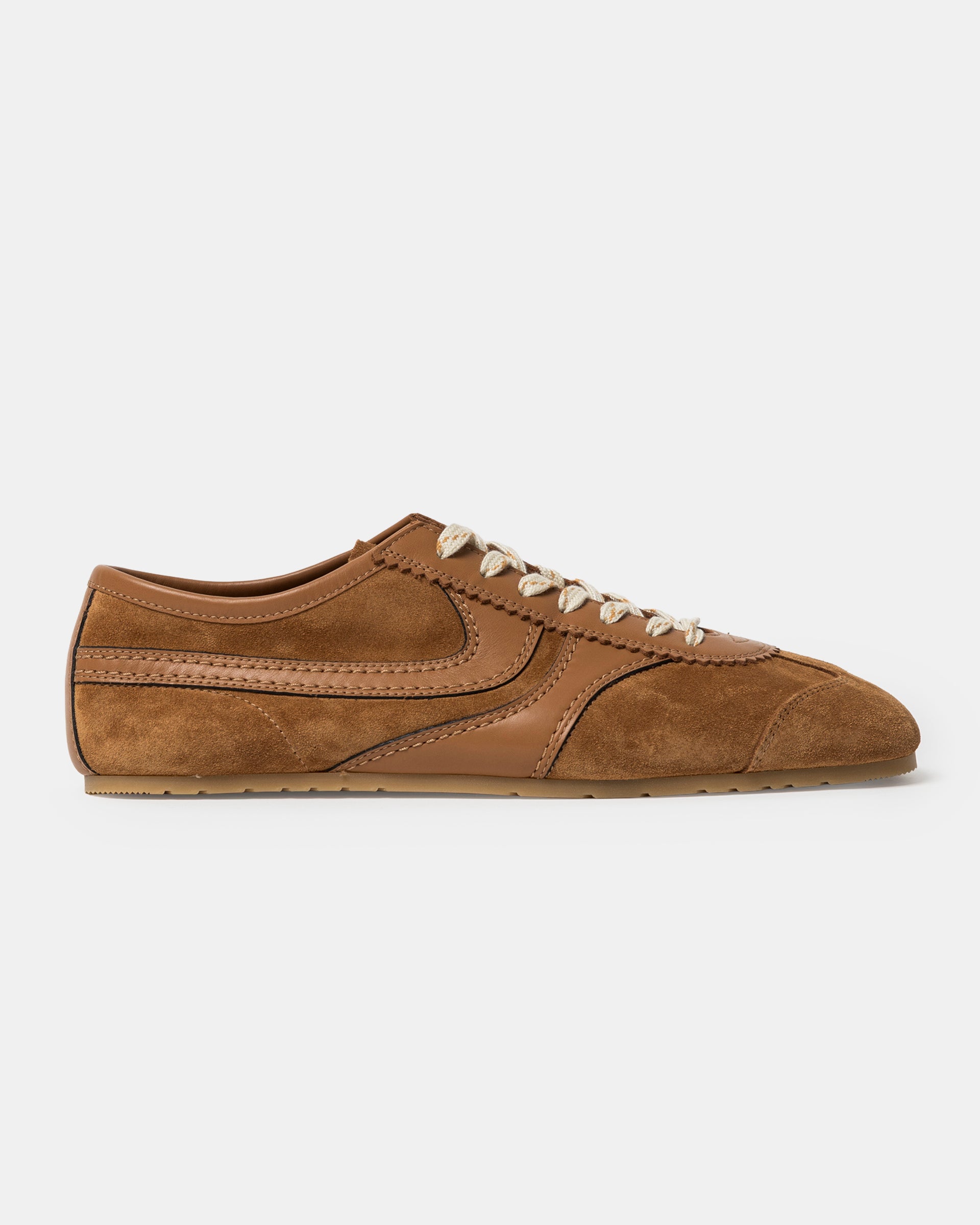 Calf Leather Shoes in Tan