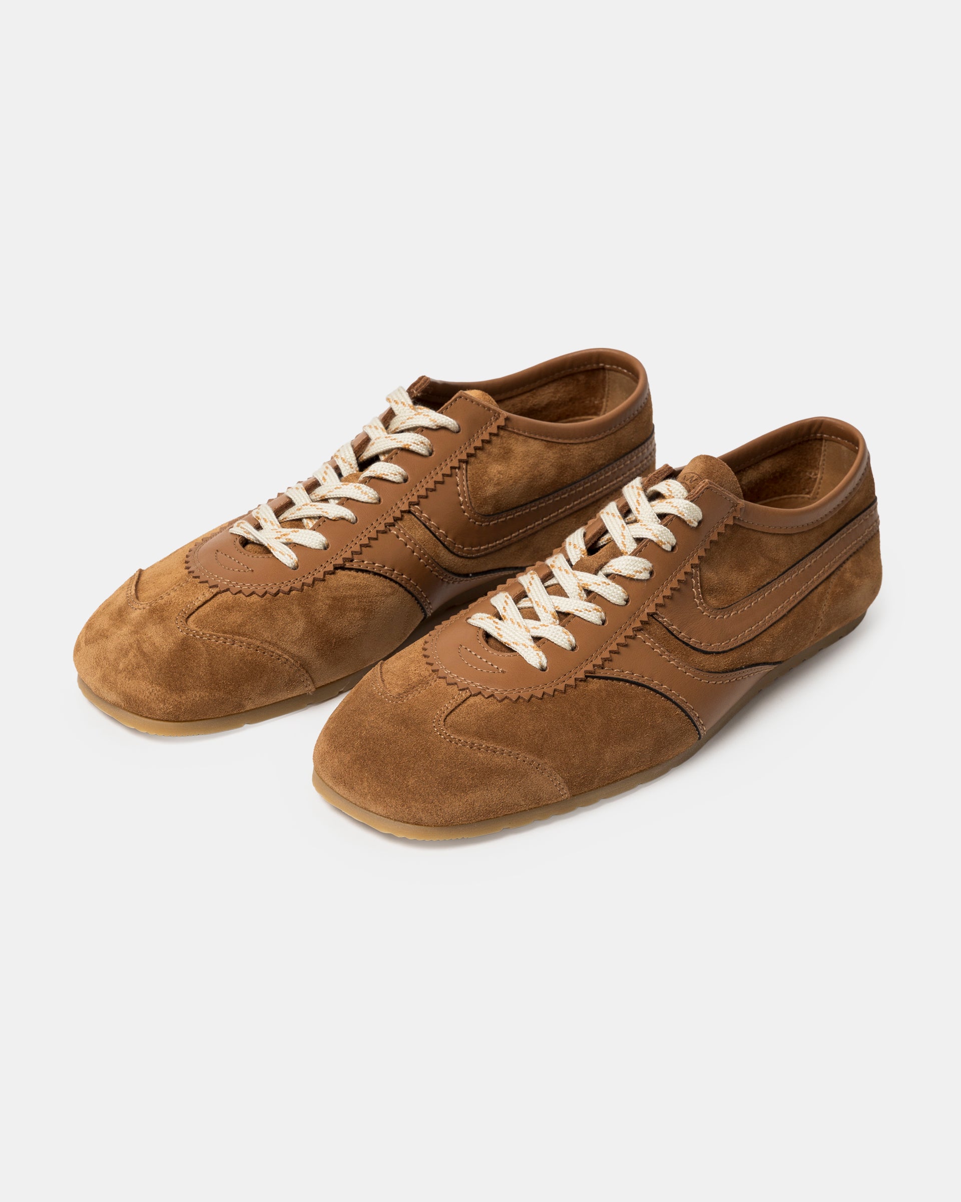 Calf Leather Shoes in Tan