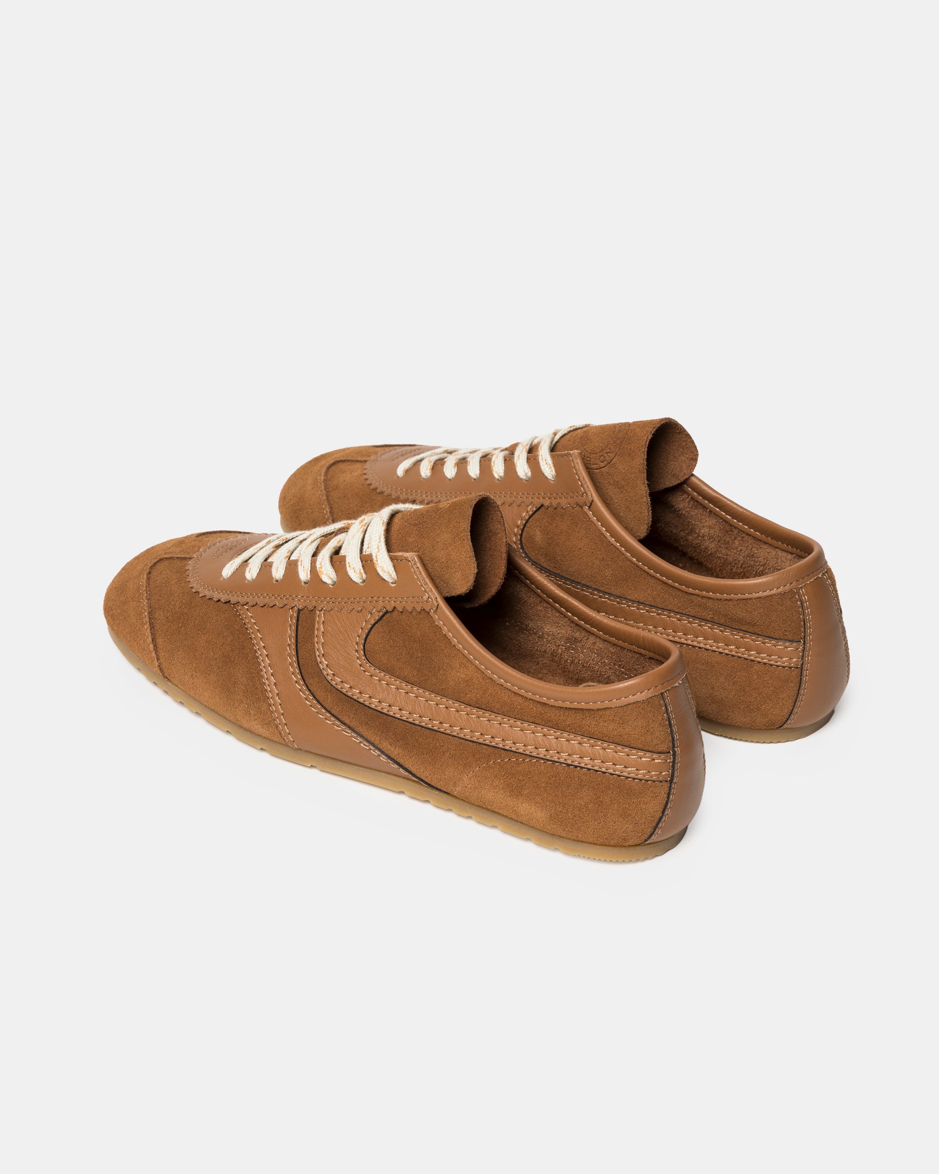 Calf Leather Shoes in Tan