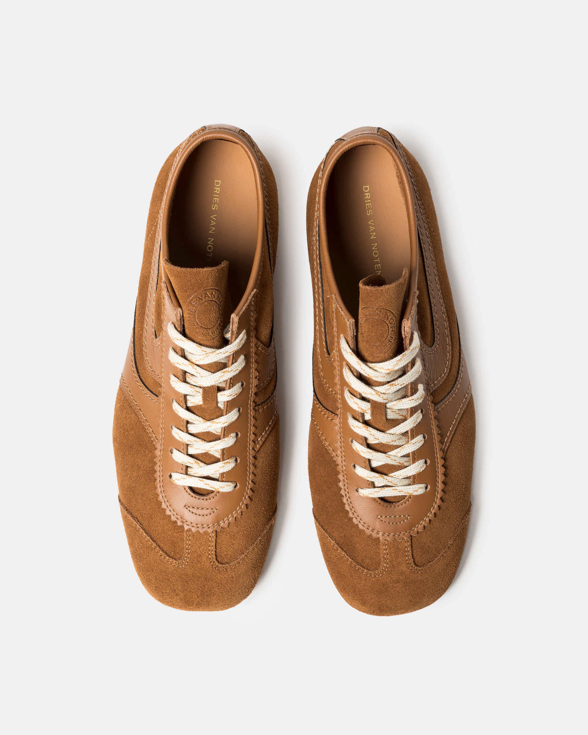 Calf Leather Shoes in Tan