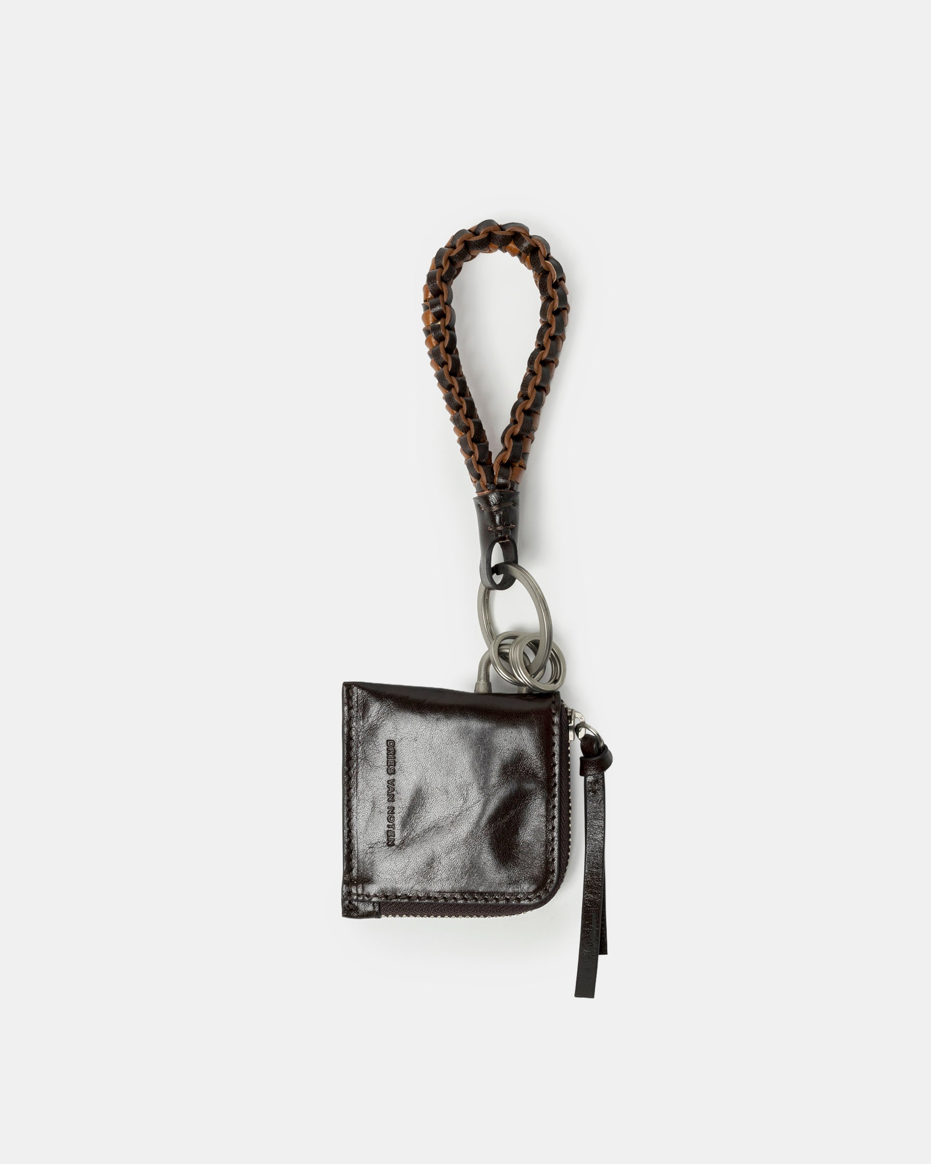 Dries Van Noten Key Fob in Dark Grey | RODEN GRAY