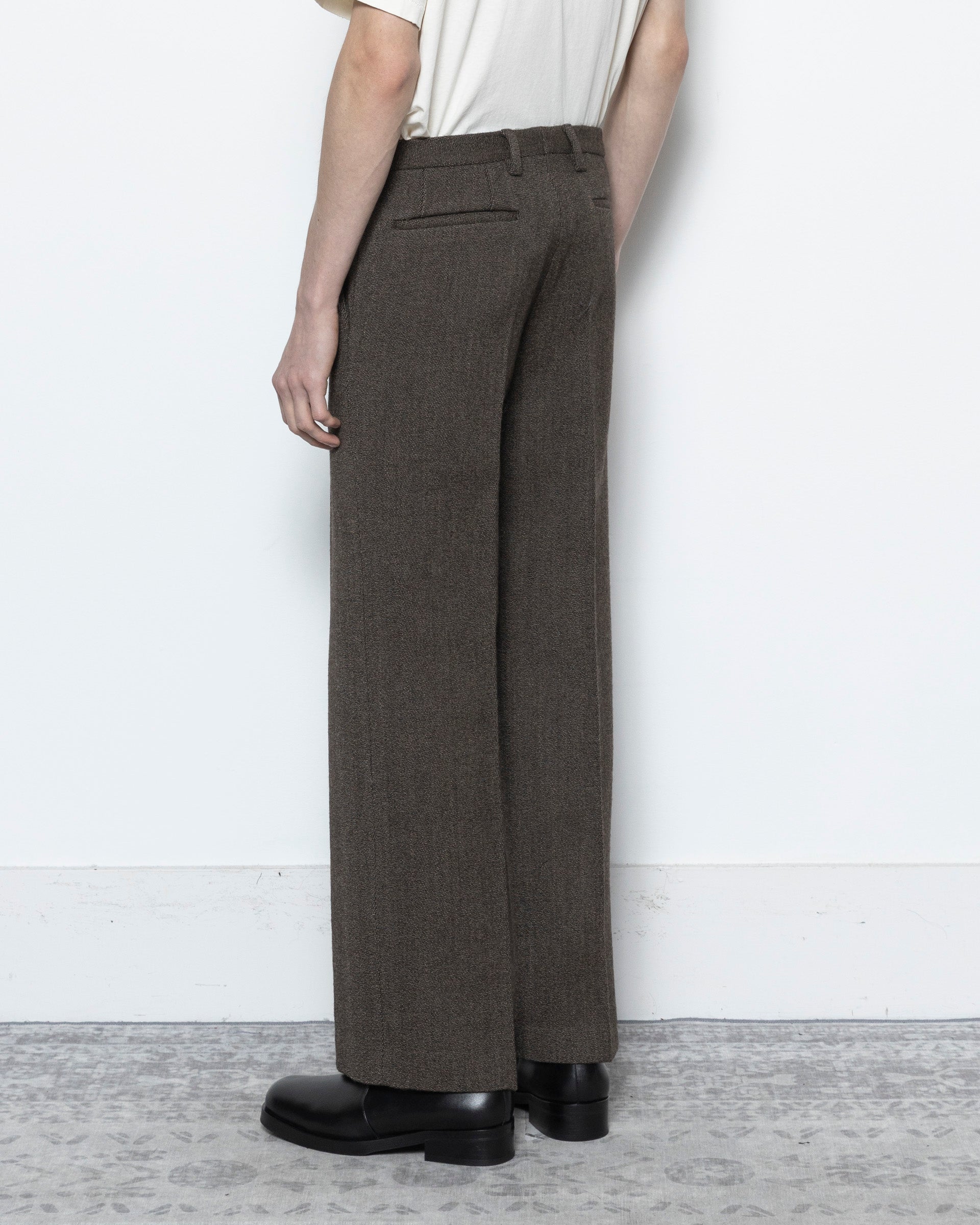Dries Van Noten Panvel Short Pants in Brown | RODEN GRAY