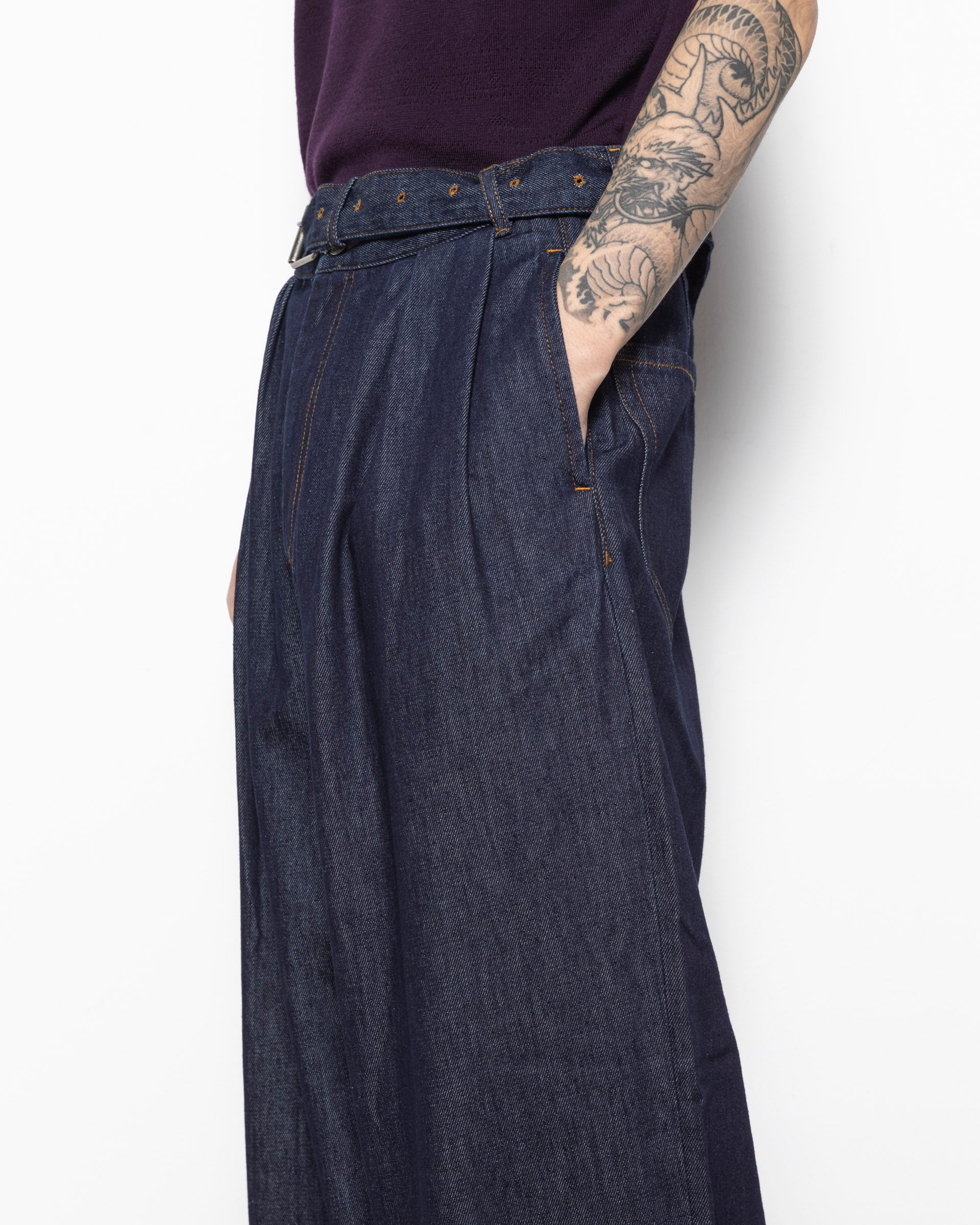 Preaches Denim Pants in Indigo