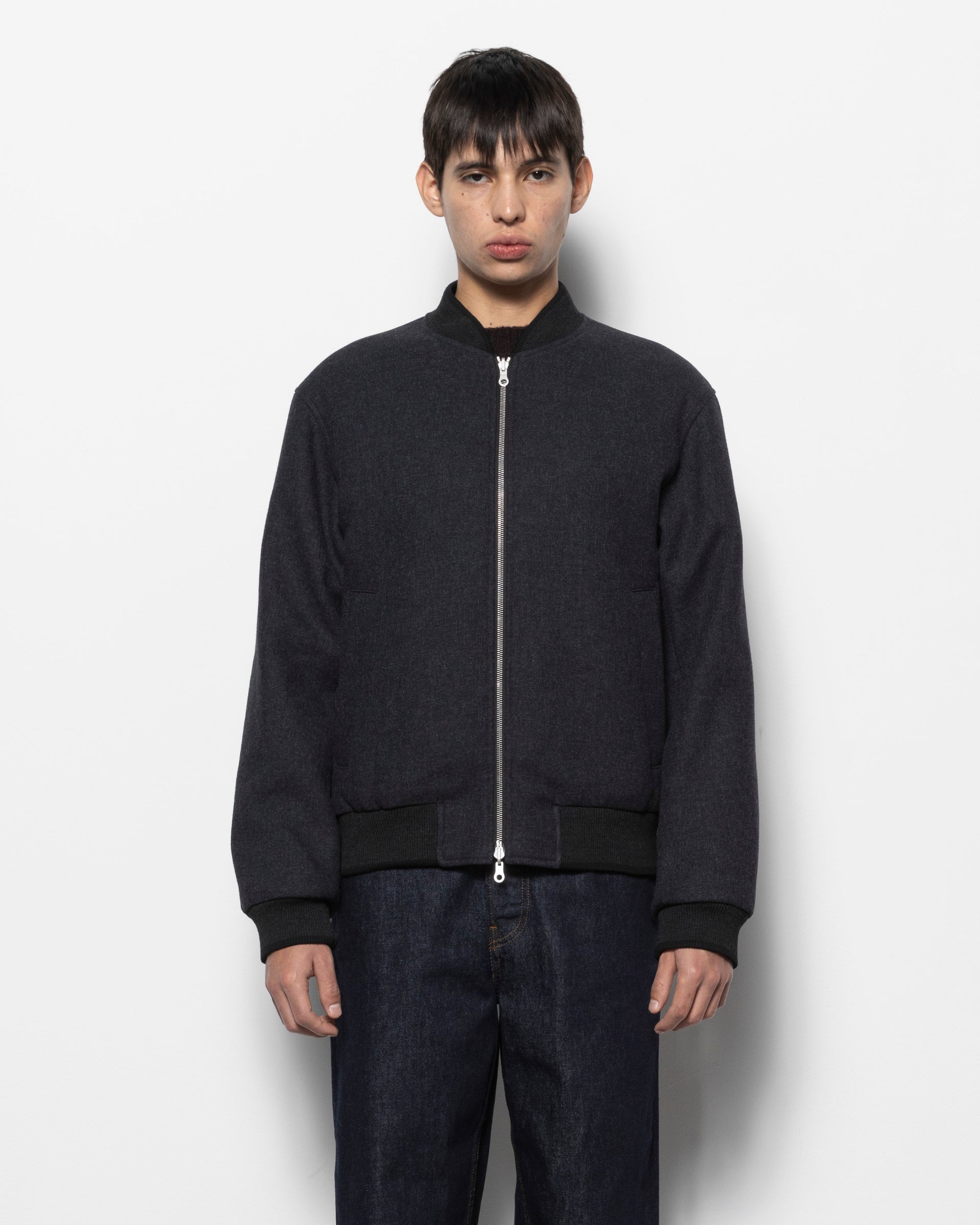 【Dries Van Noten】Reversible coat ❕ Dries Van Noten Reversible Volker Jacket in Dark Grey