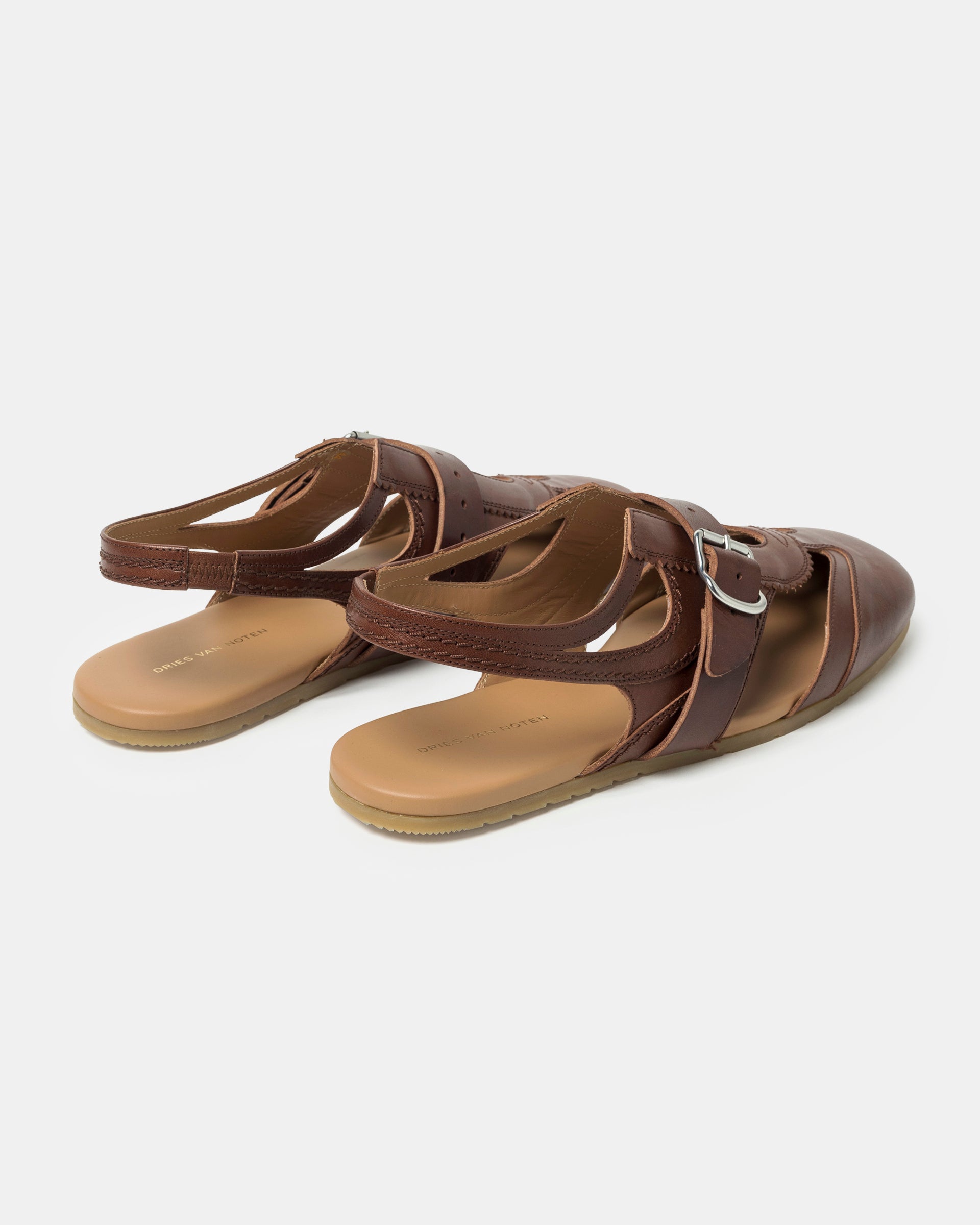 Dries Van Noten Sneaker Sandal in Terra Brown | RODEN GRAY