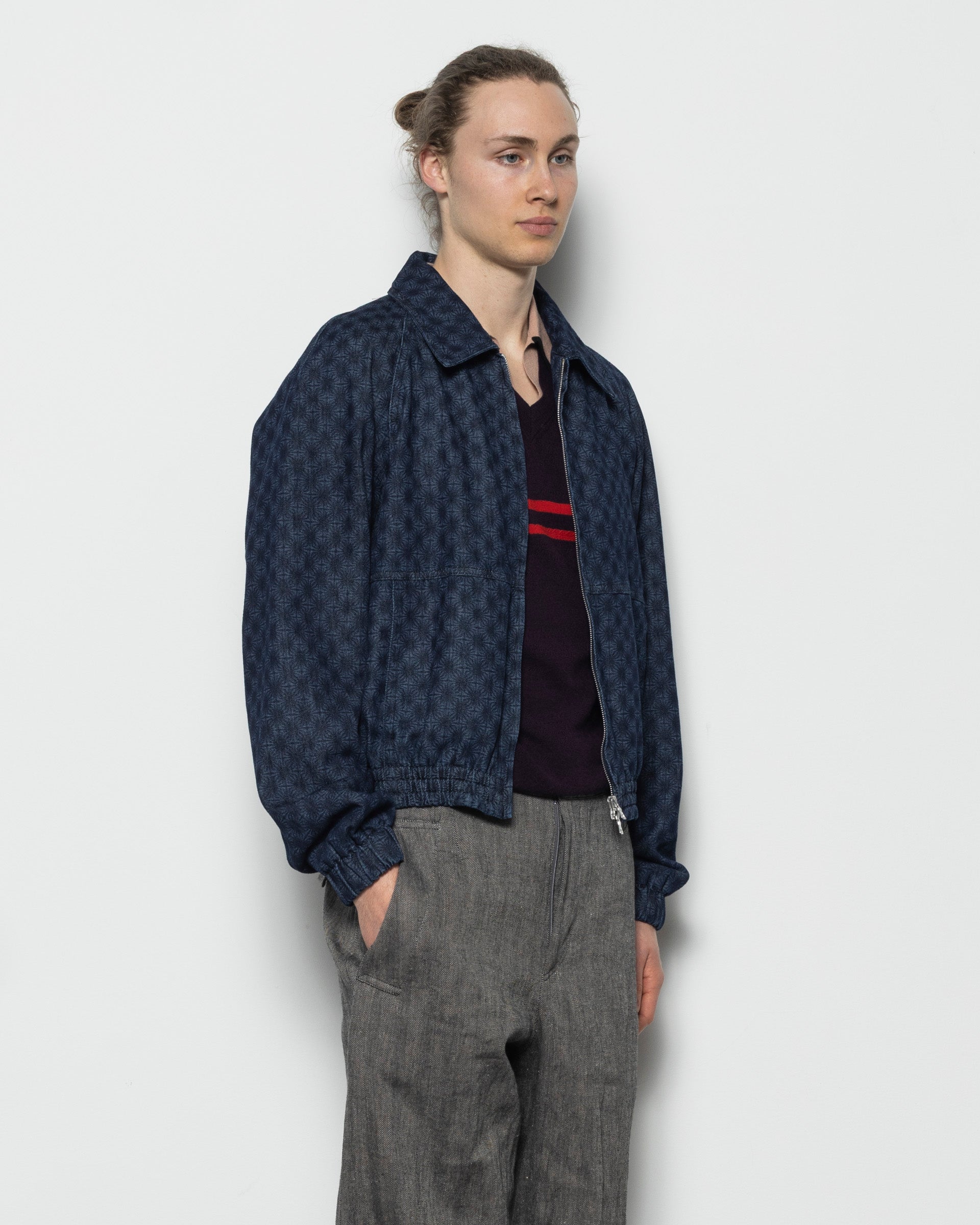 Vinny Denim Jacket in Indigo