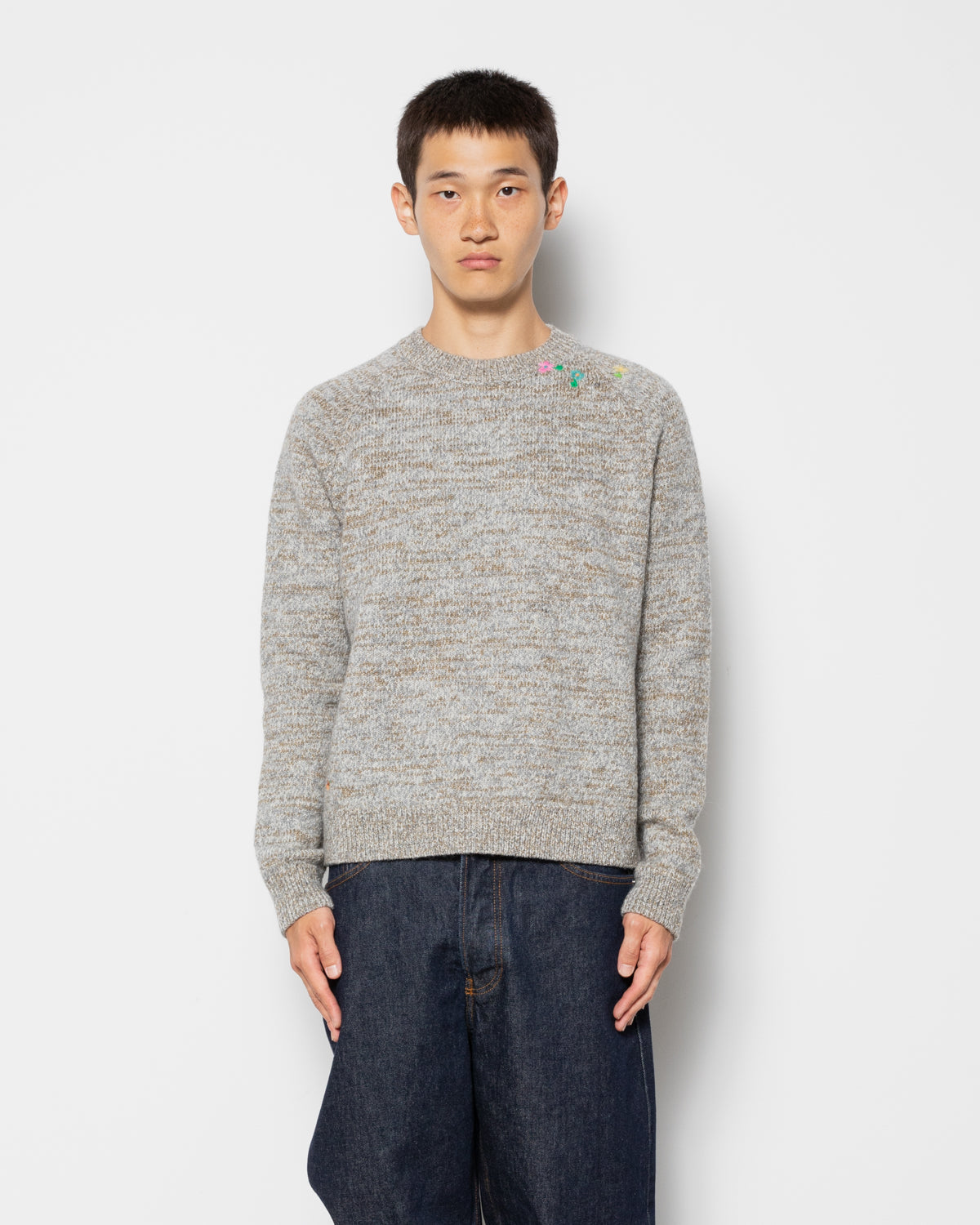 Maba Sweater in Light Grey