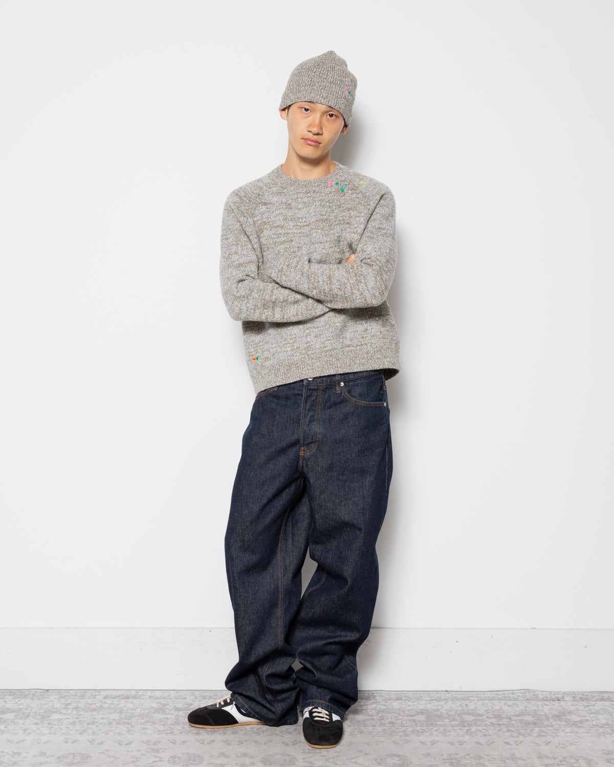 Maba Sweater in Light Grey