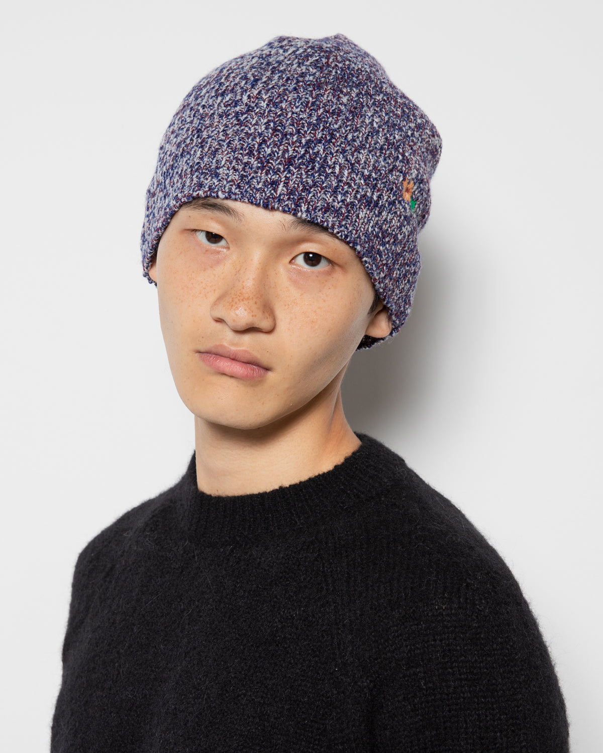 Manar Wool Beanie in Blue