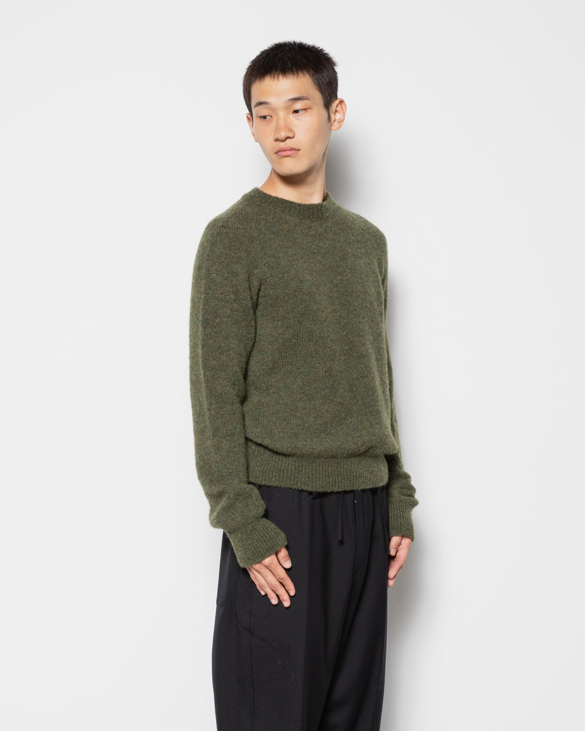 Melbourne Sweater in Forest