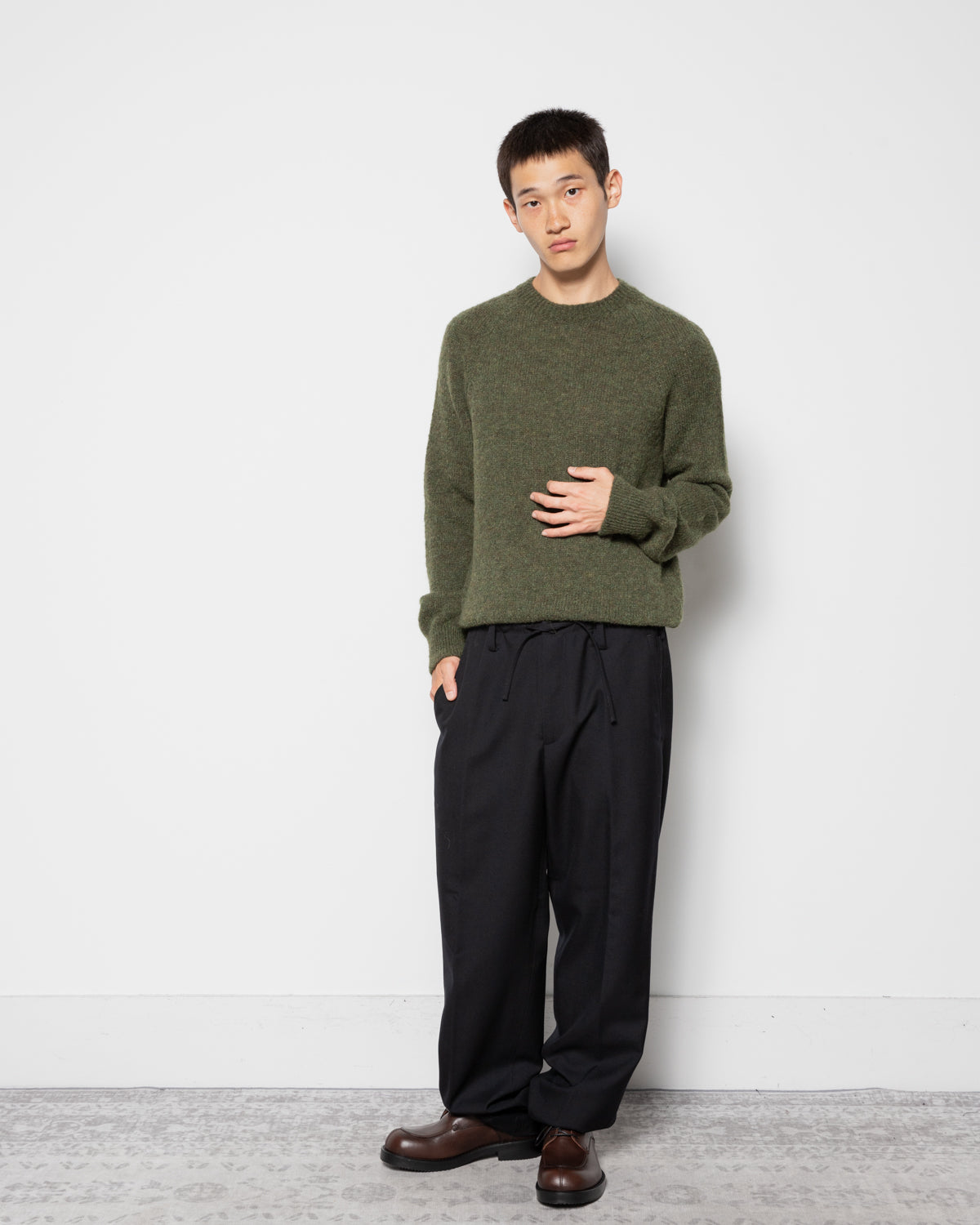 Melbourne Sweater in Forest