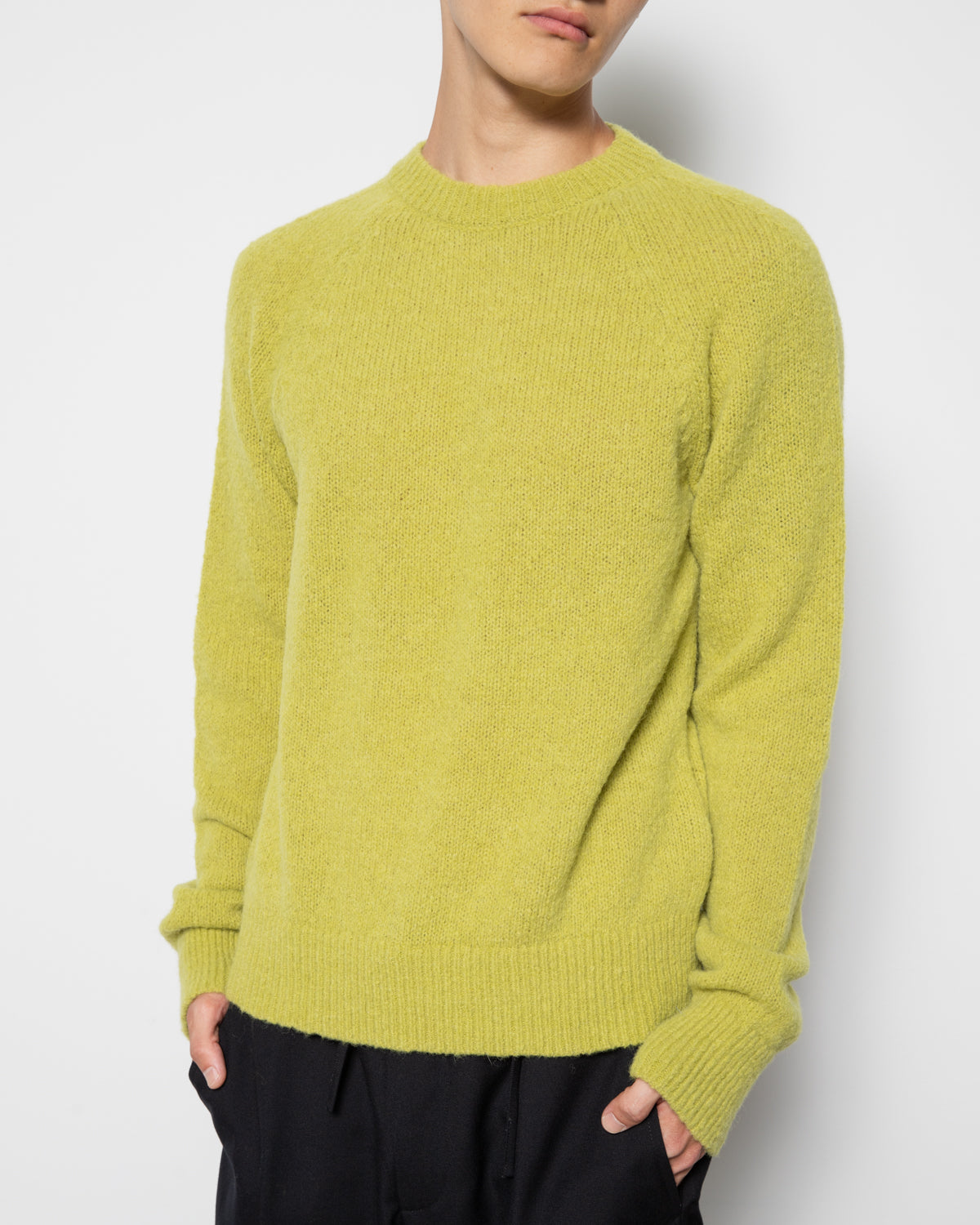 Melbourne Sweater in Lime