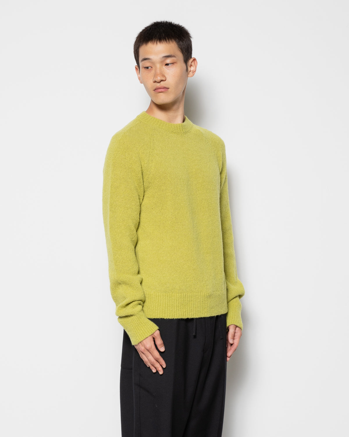 Melbourne Sweater in Lime