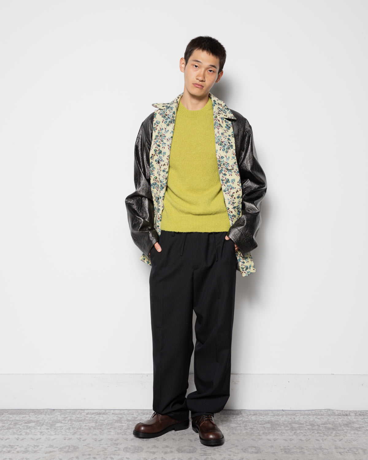 Melbourne Sweater in Lime