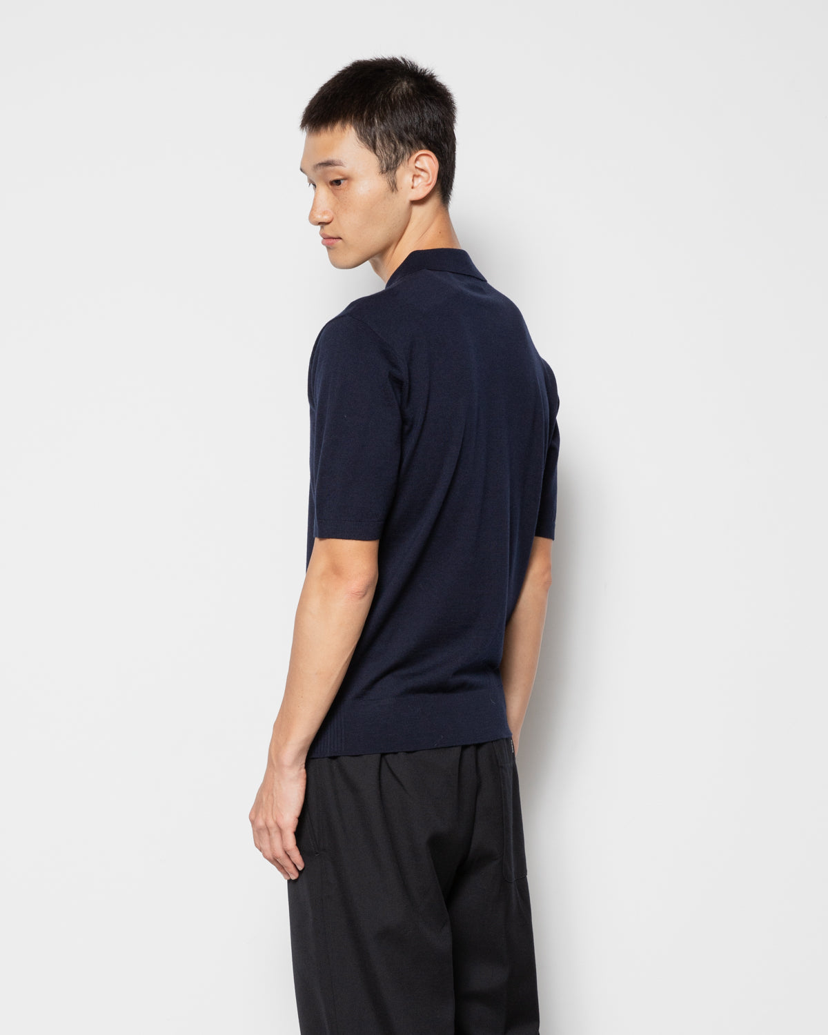 Murice Polo in Navy