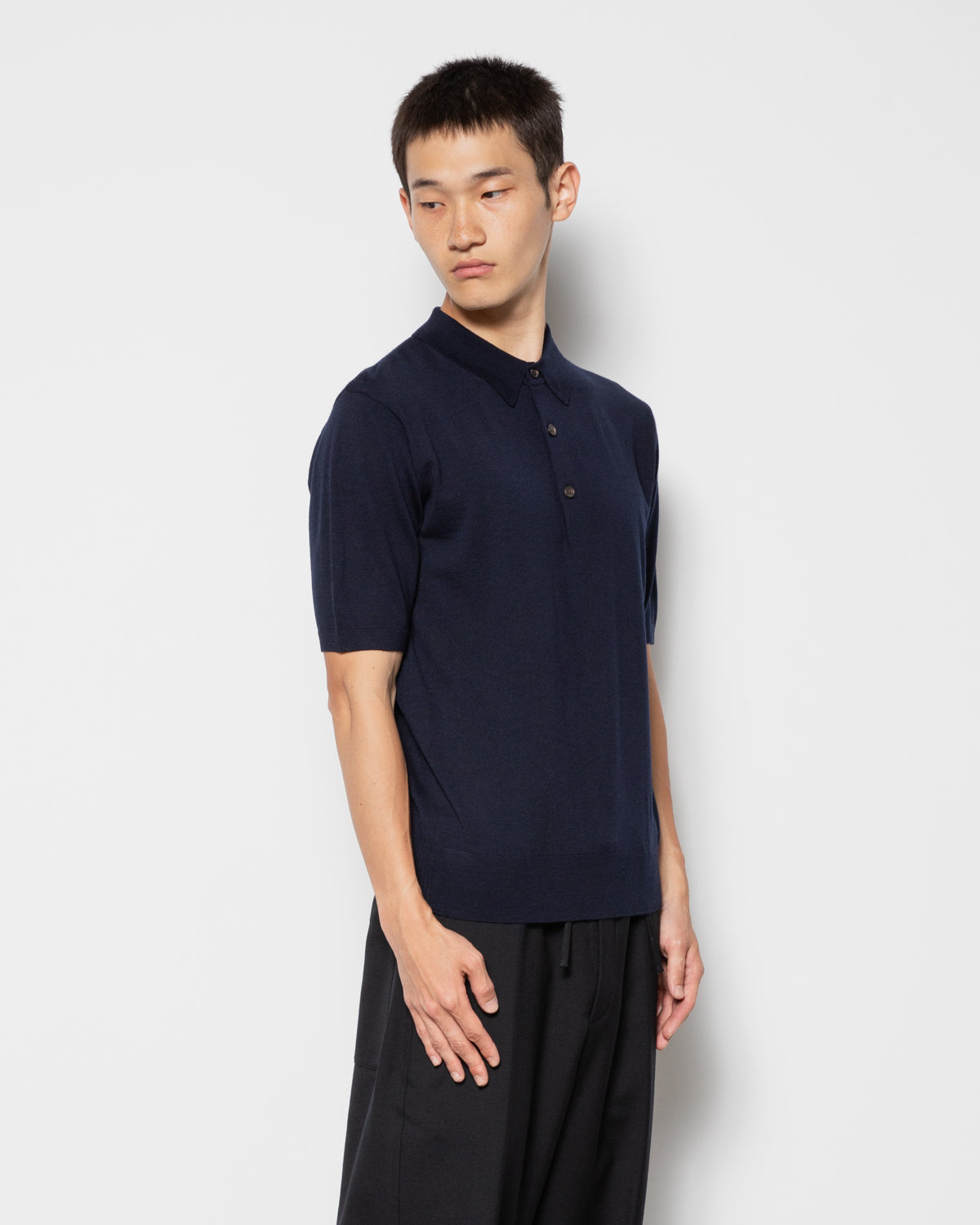 Murice Polo in Navy