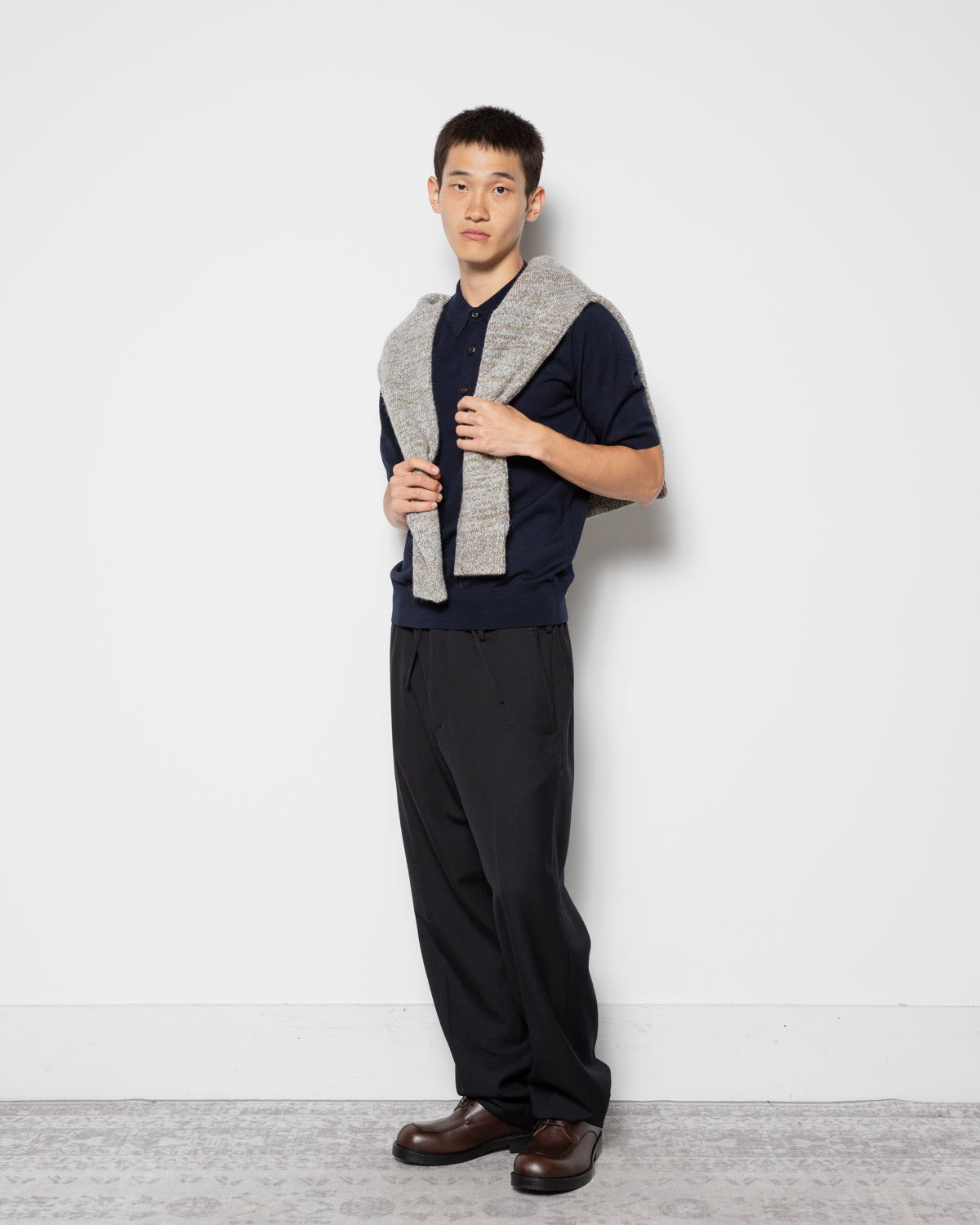 Murice Polo in Navy