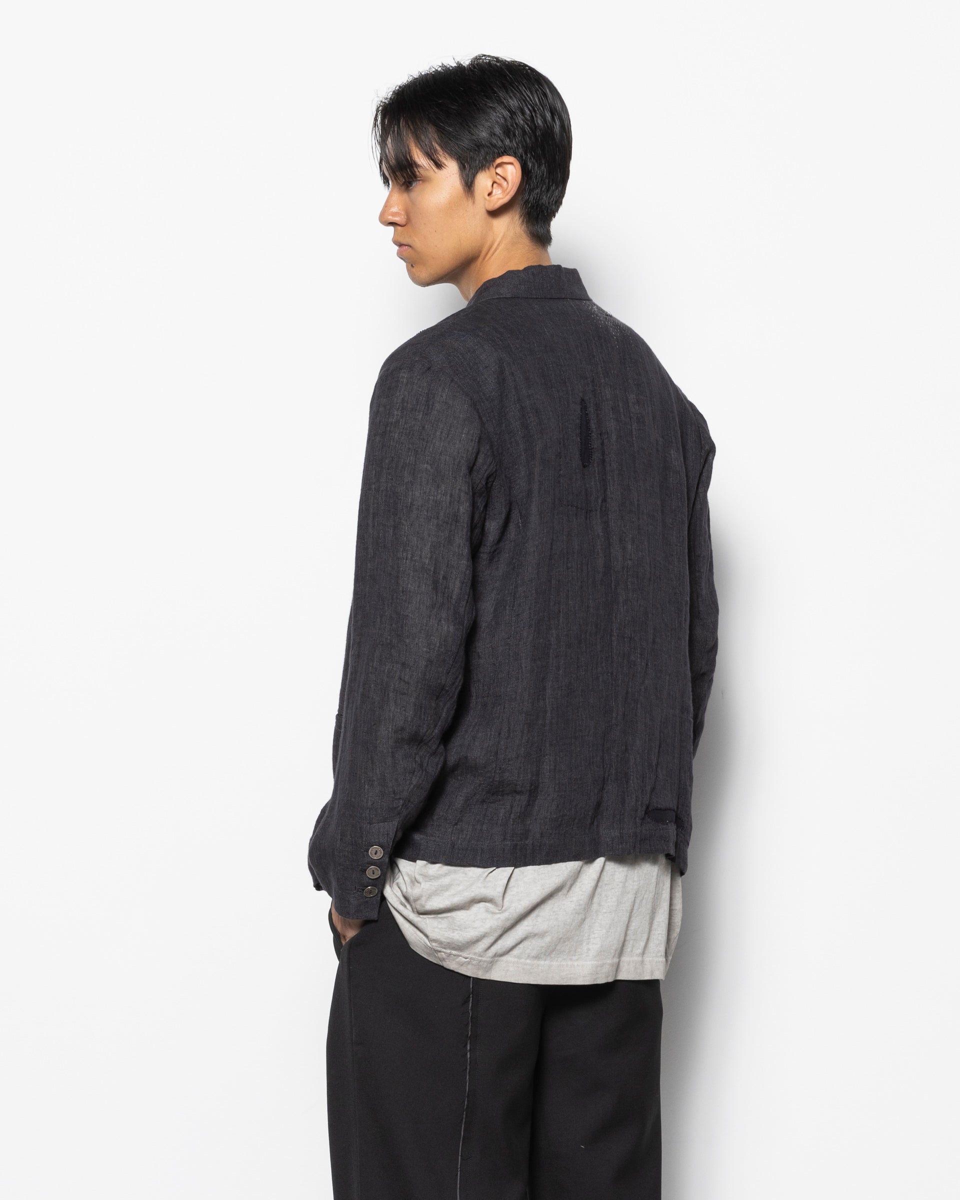 E Blazer in Dark Purple