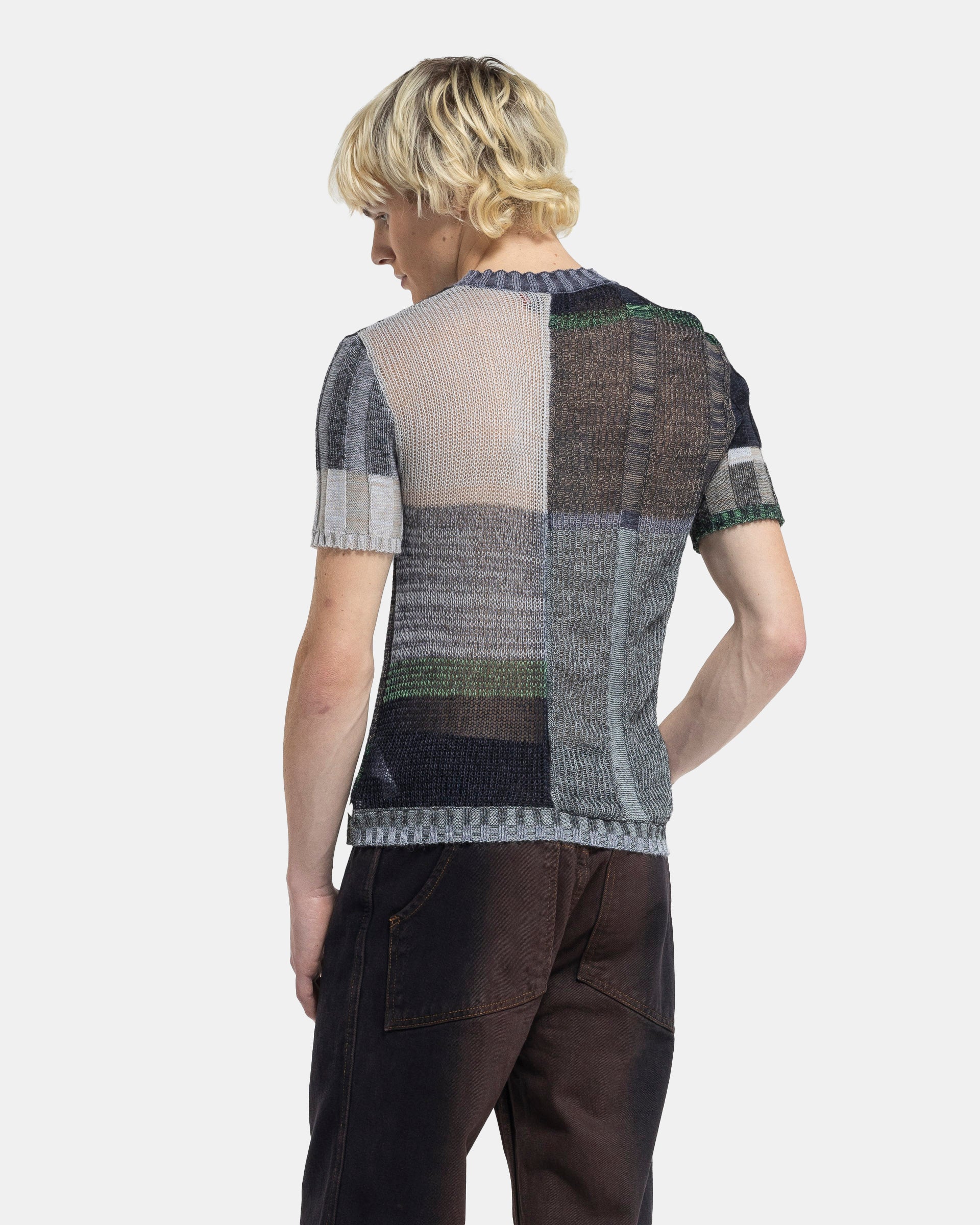 Aurora Knit T-Shirt in Fumes