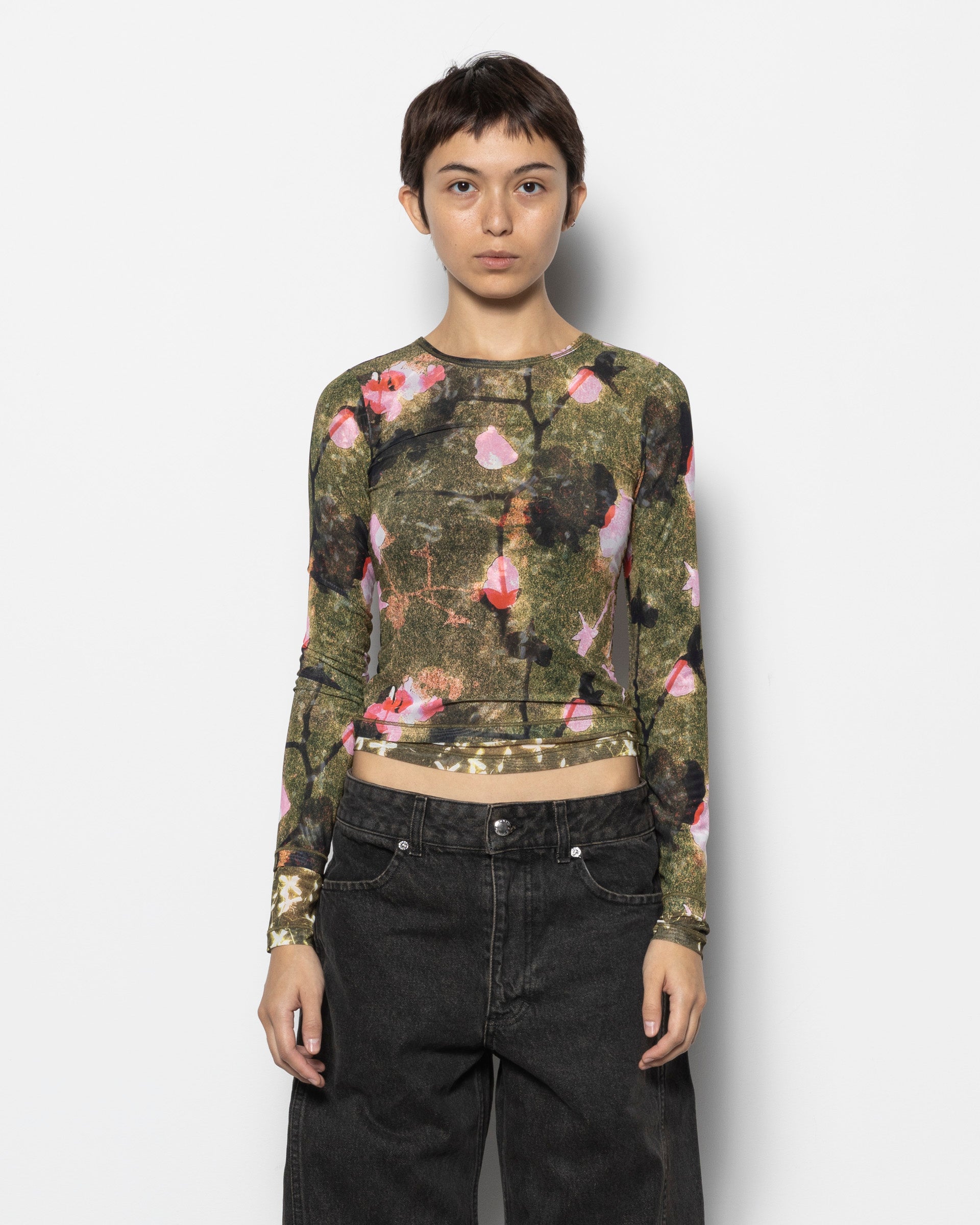 Duet Top in Garden
