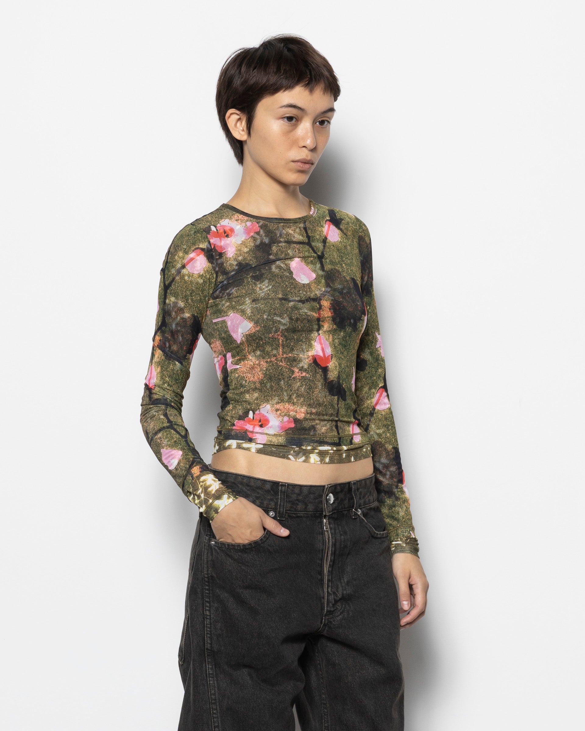 Duet Top in Garden