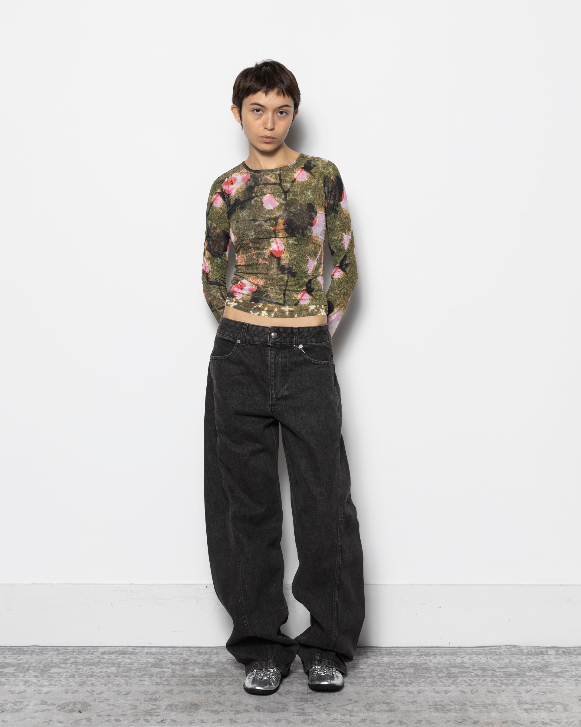Duet Top in Garden
