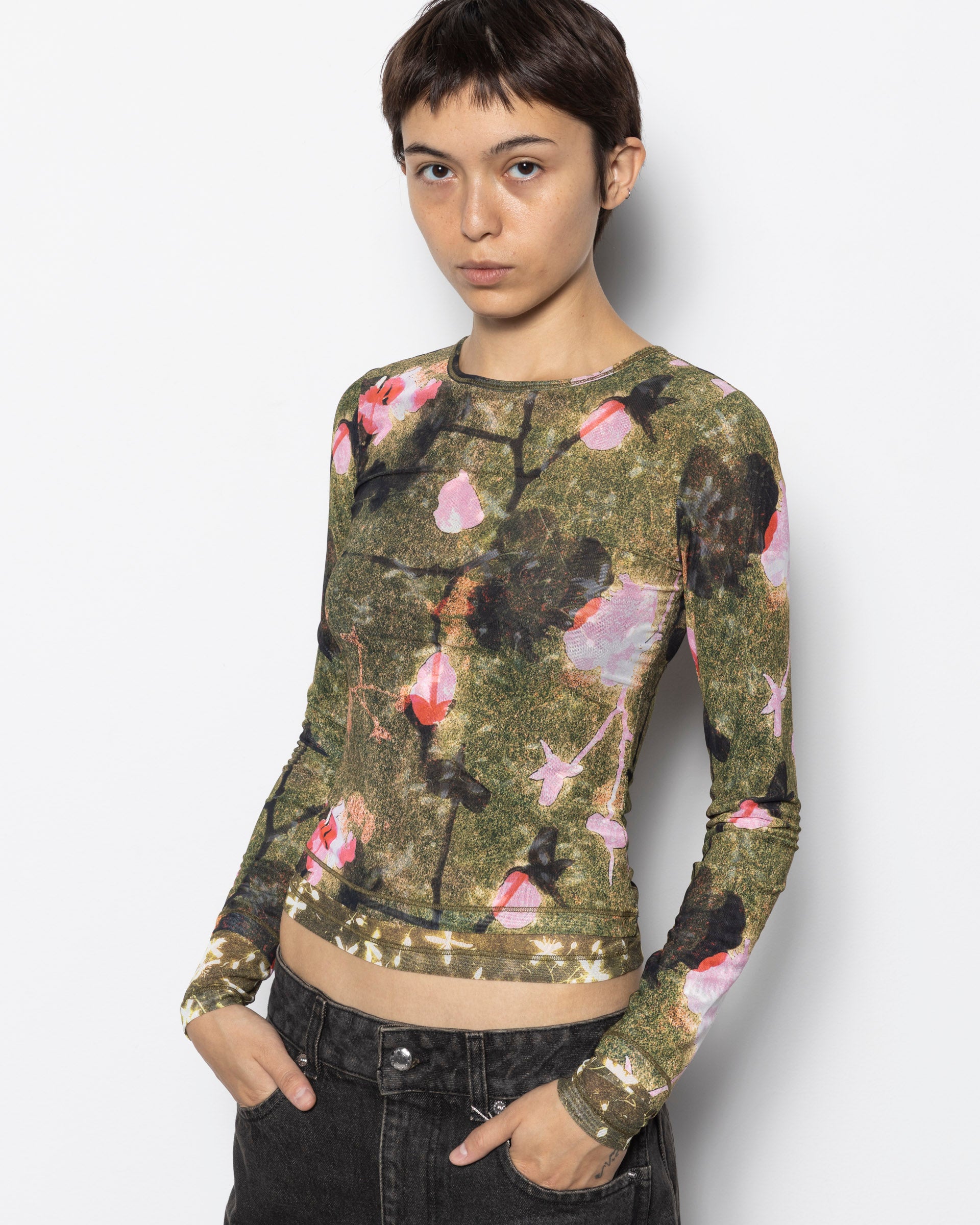 Duet Top in Garden