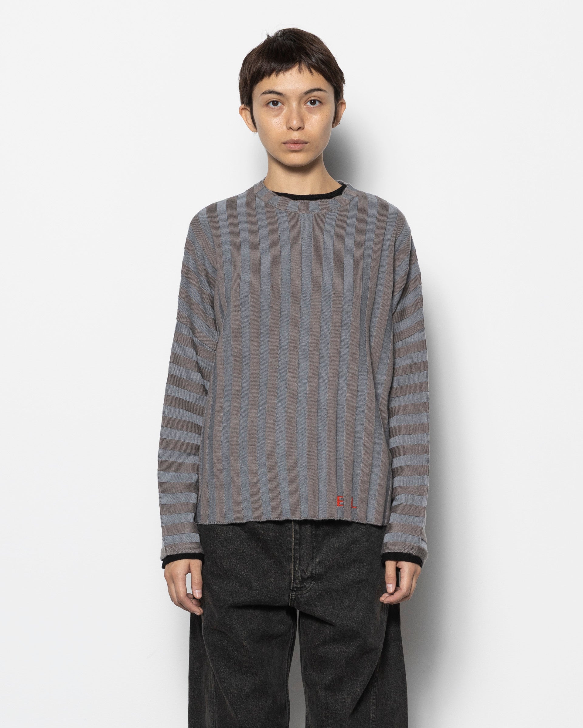 Keyboard Sweater in Heron