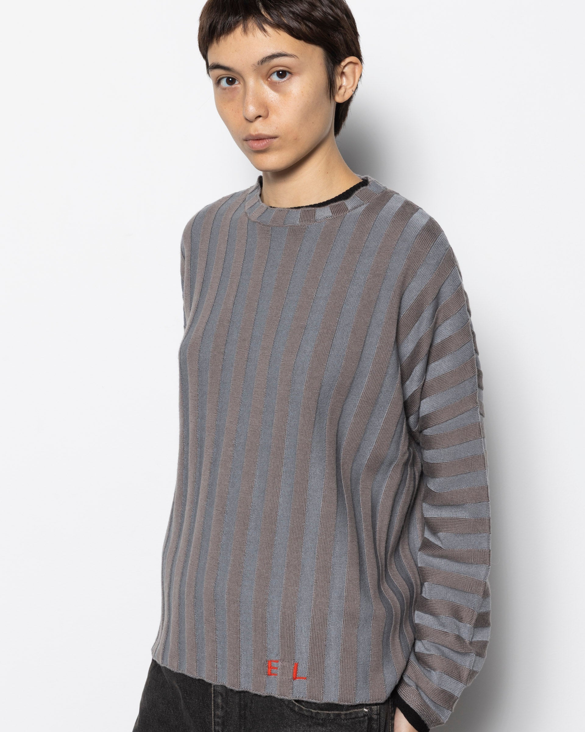 Keyboard Sweater in Heron