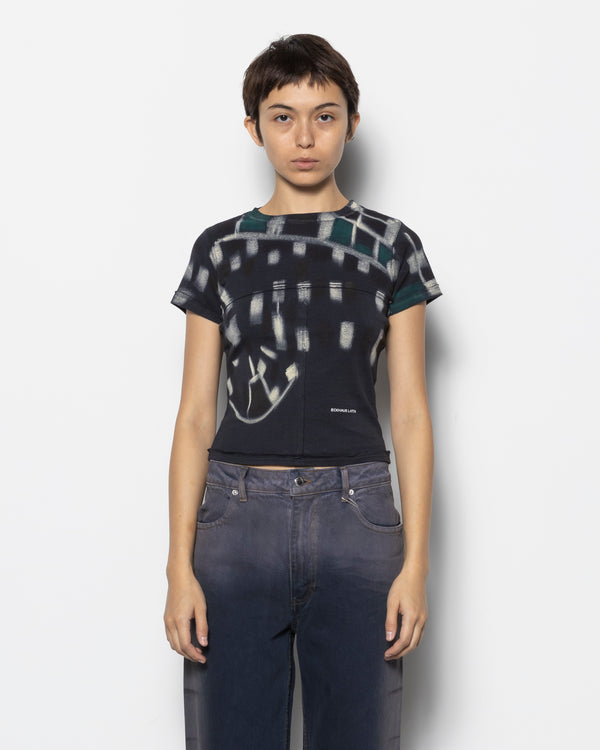 Lapped Baby Tee in Porcupine