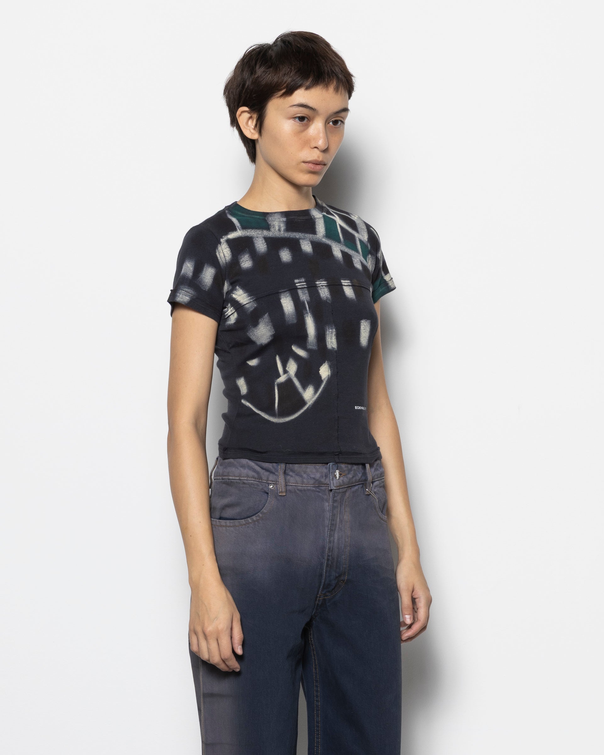 Lapped Baby Tee in Porcupine