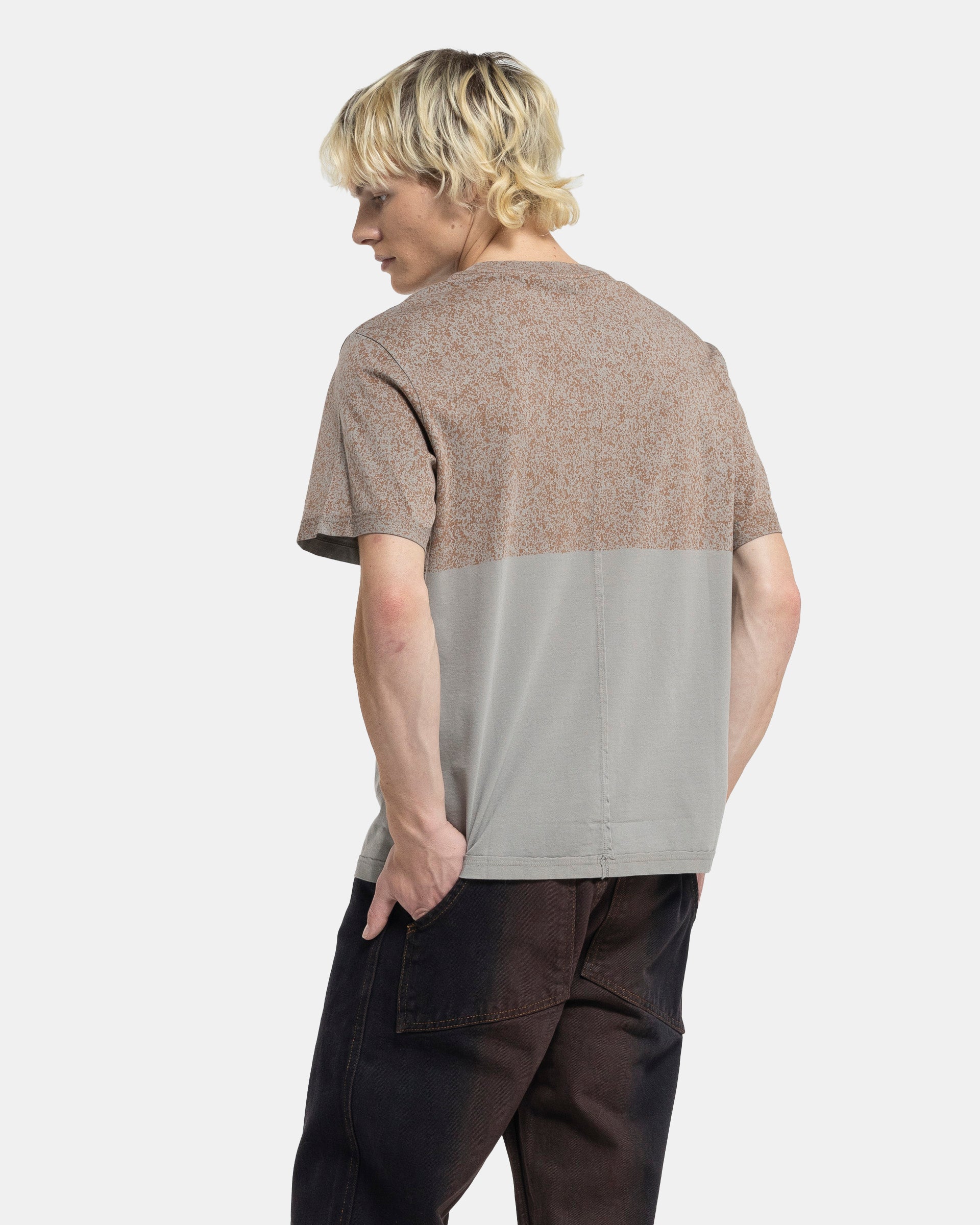 Lapped T-Shirt in Canvas