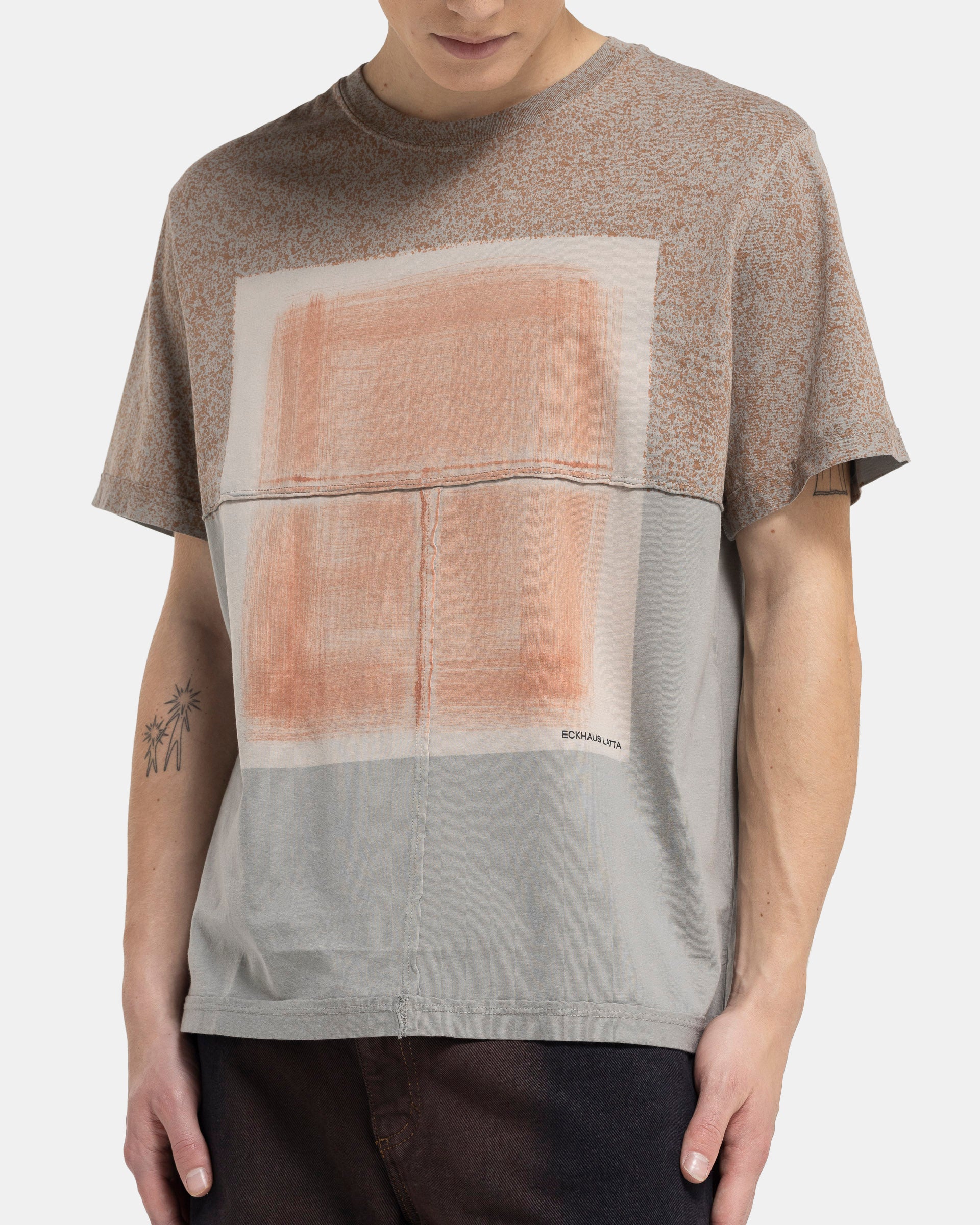 Lapped T-Shirt in Canvas