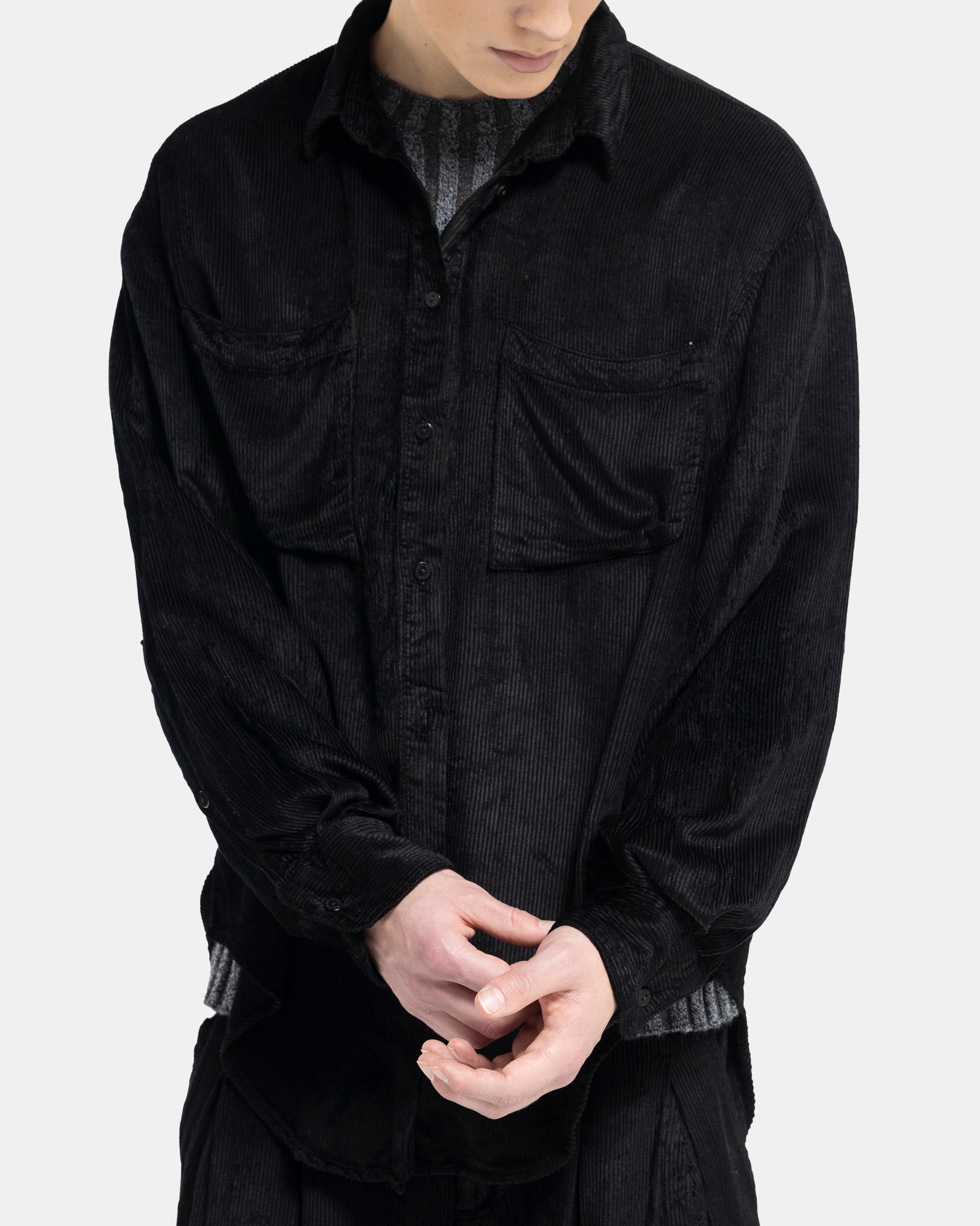 Ridge Shirt in Obsidian