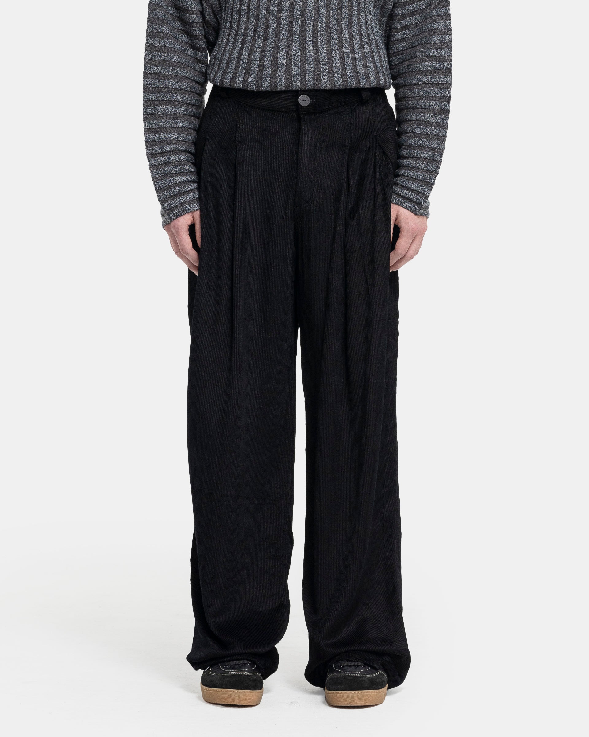 Ridge Trouser in Obsidian