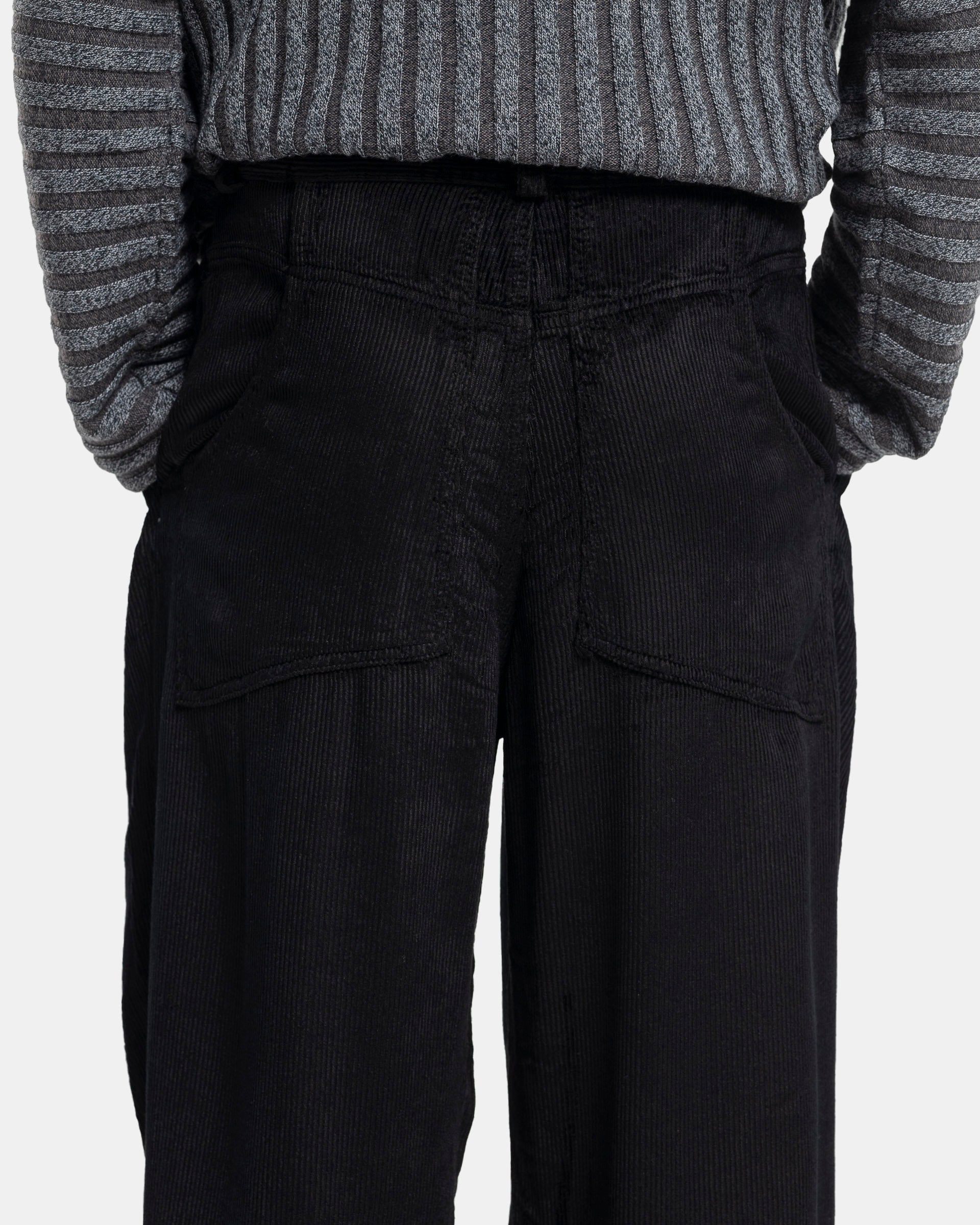 Eckhaus Latta - Ridge Trouser in Obsidian | Roden Gray