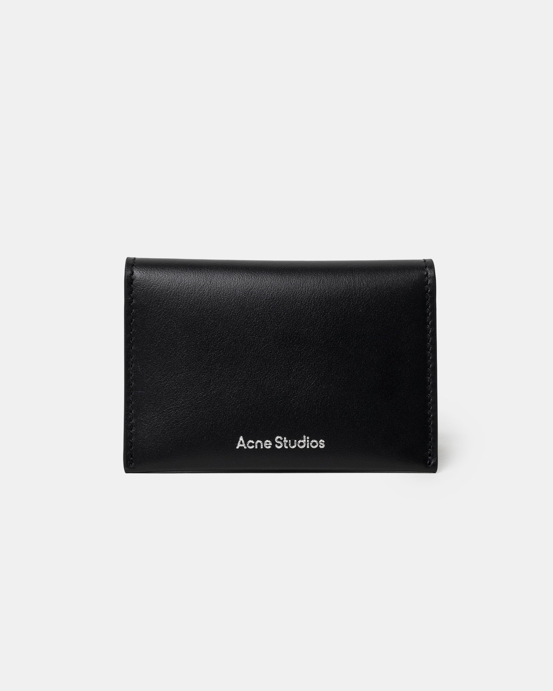 Folder Leather Wallet in Black