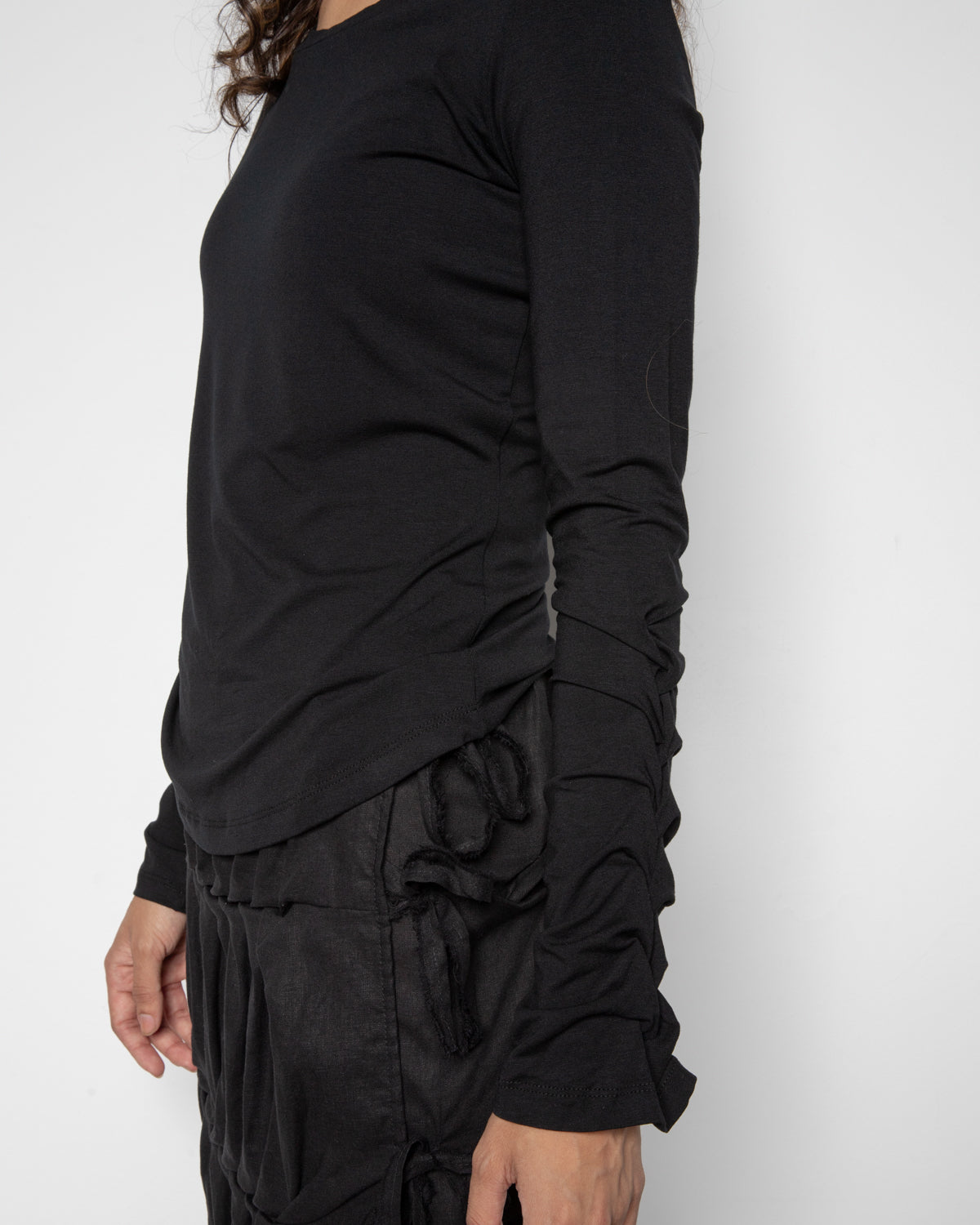 Braided Longsleeve in Black