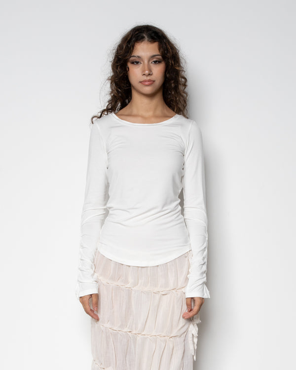 Braided Longsleeve in Cream