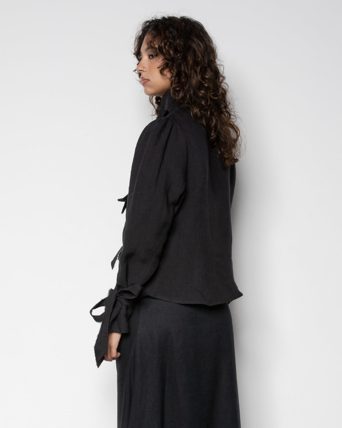 Renunciation Blouse in Black