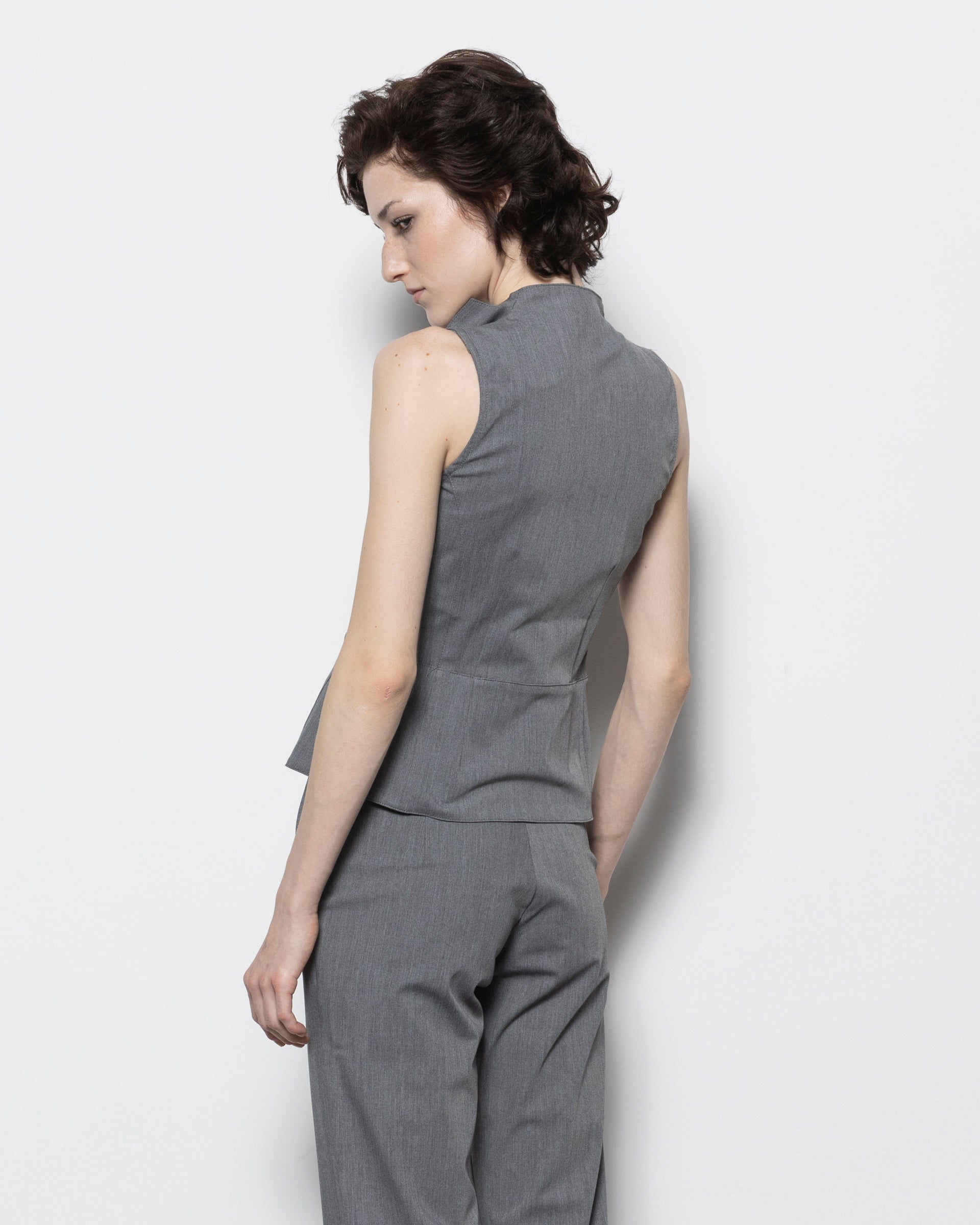 Amor Top in Grey