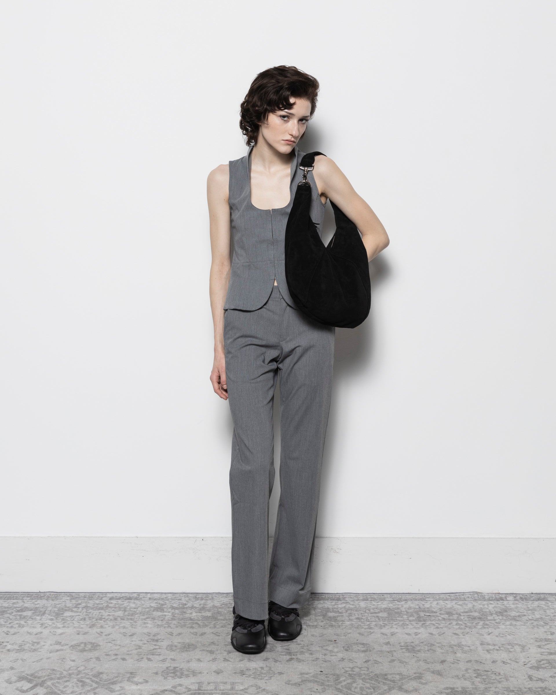 Amor Top in Grey