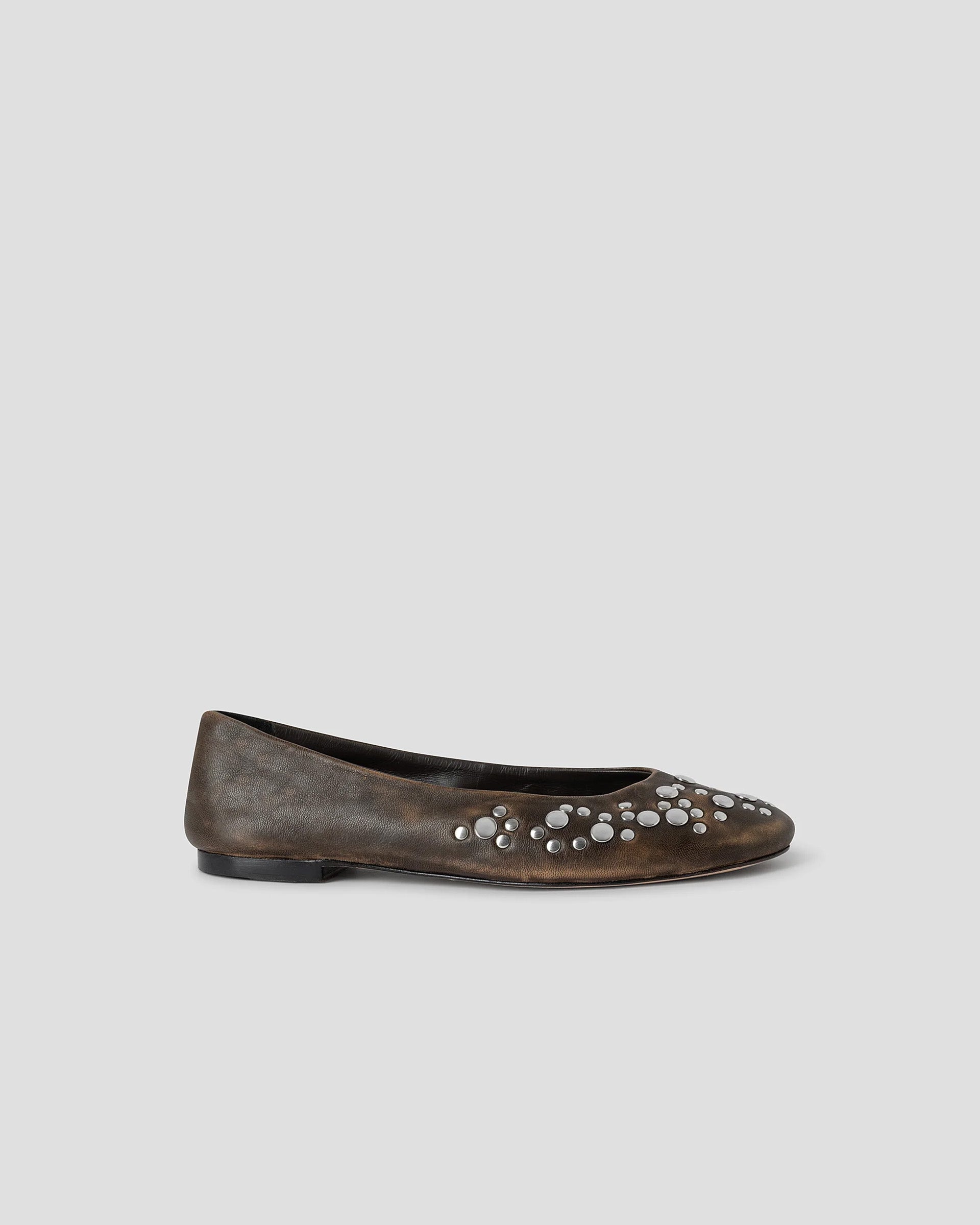 Bailarina Studs Faded in Brown