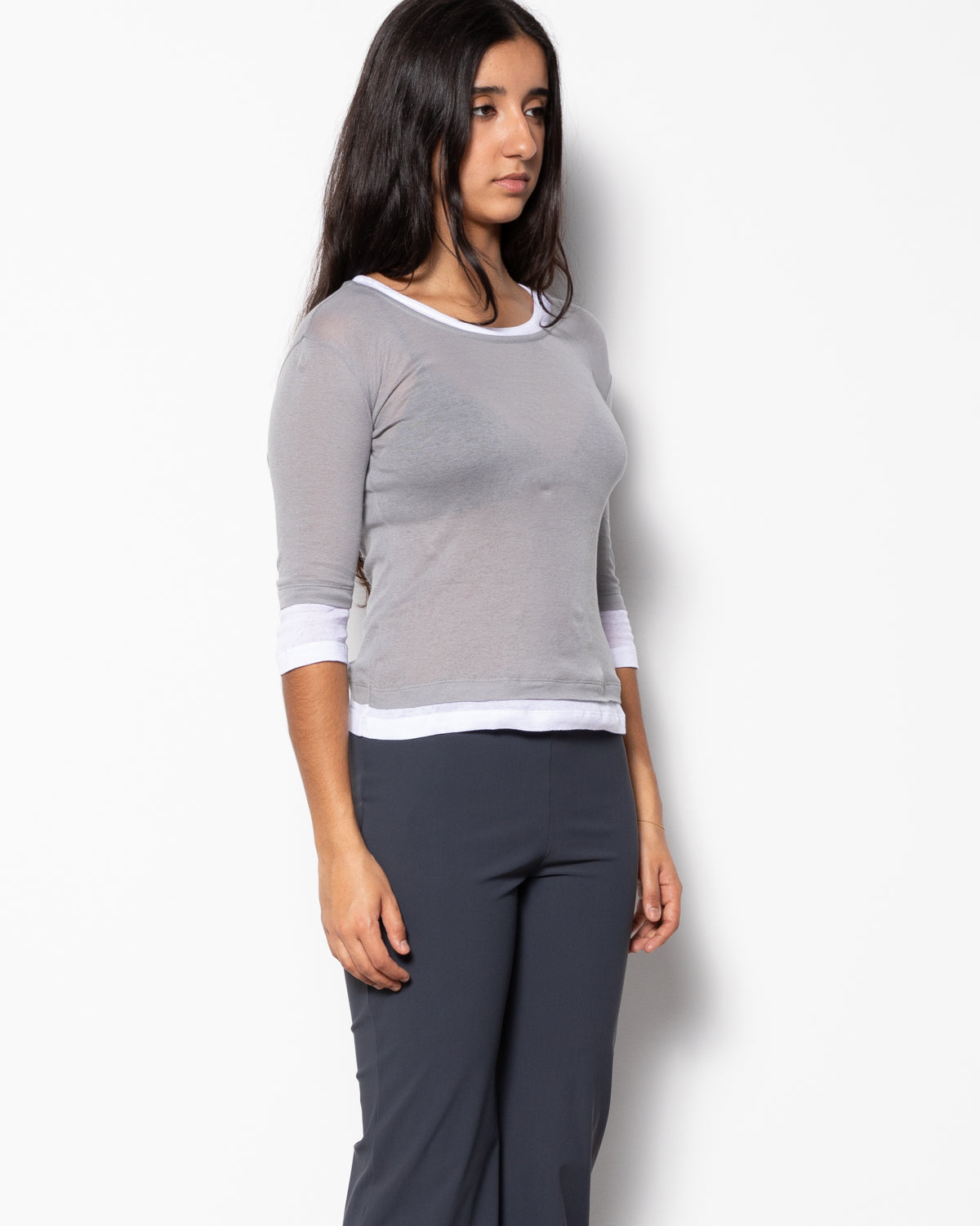 Gemma Top in Grey