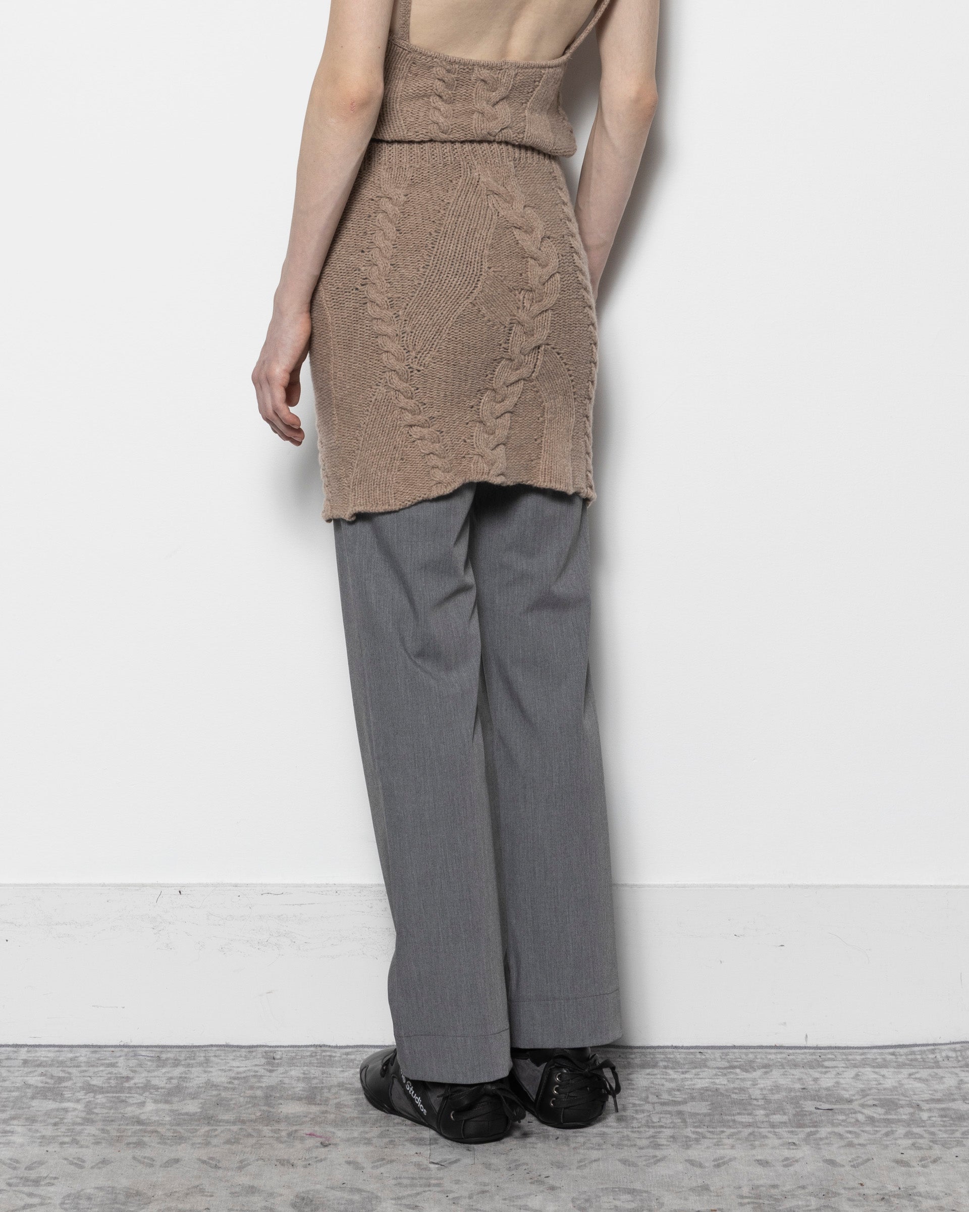 Julita Midi Skirt in Beige